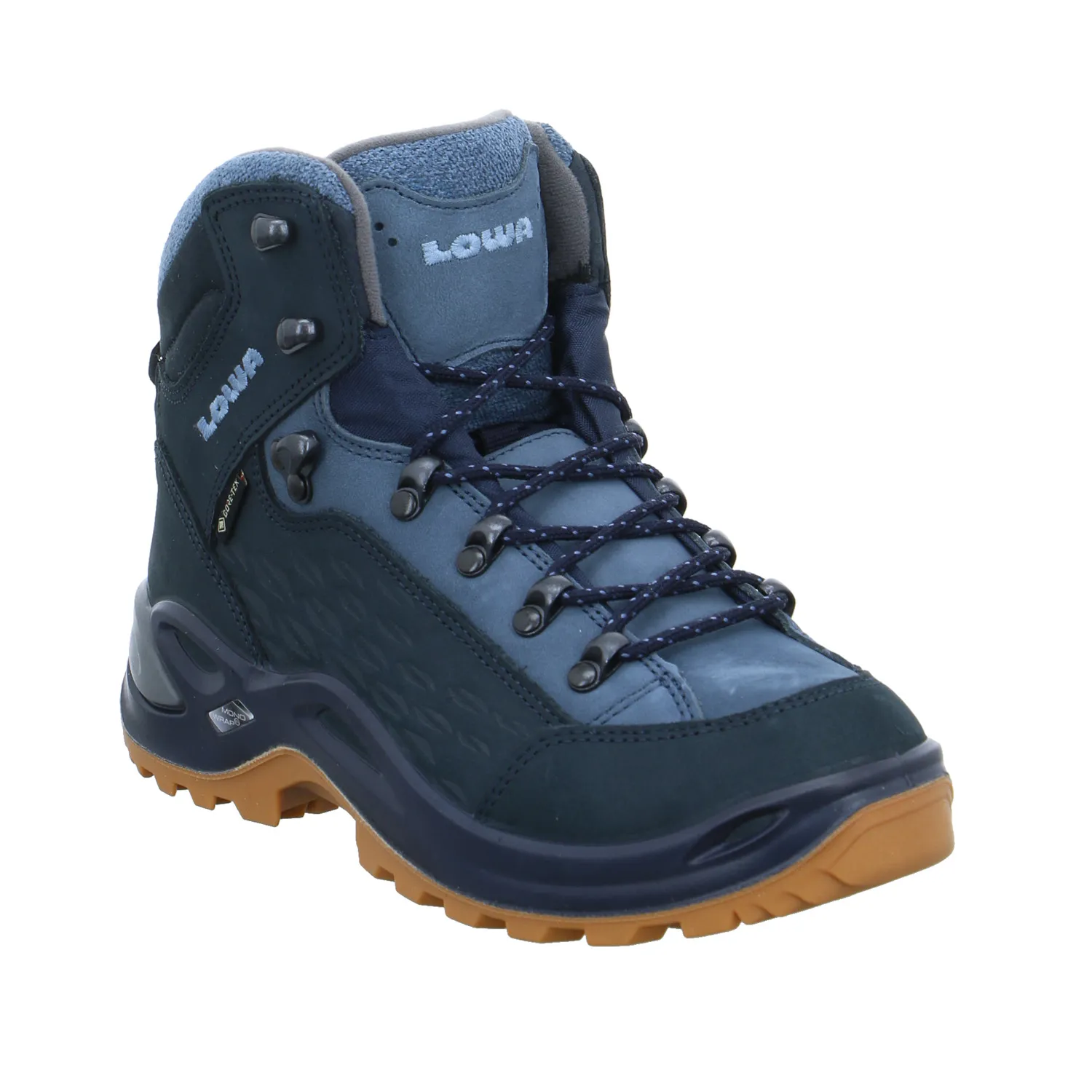 LOWA Gore-Tex Snowboots Damen Blau Leder LOWA Gore-Tex Snowboots Damen Blau Leder