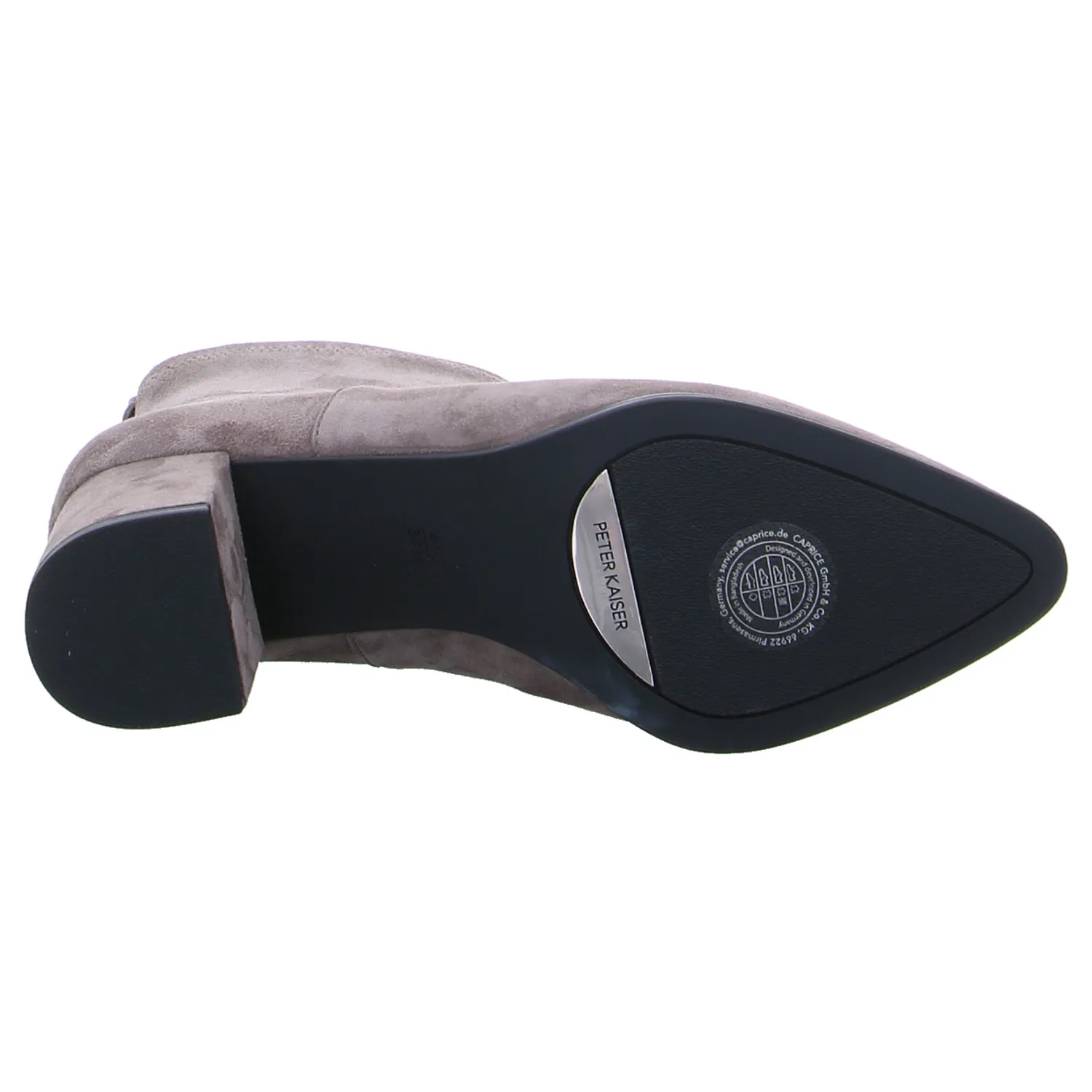 PETER KAISER Stiefelette Grau Leder PETER KAISER Stiefelette Grau Leder