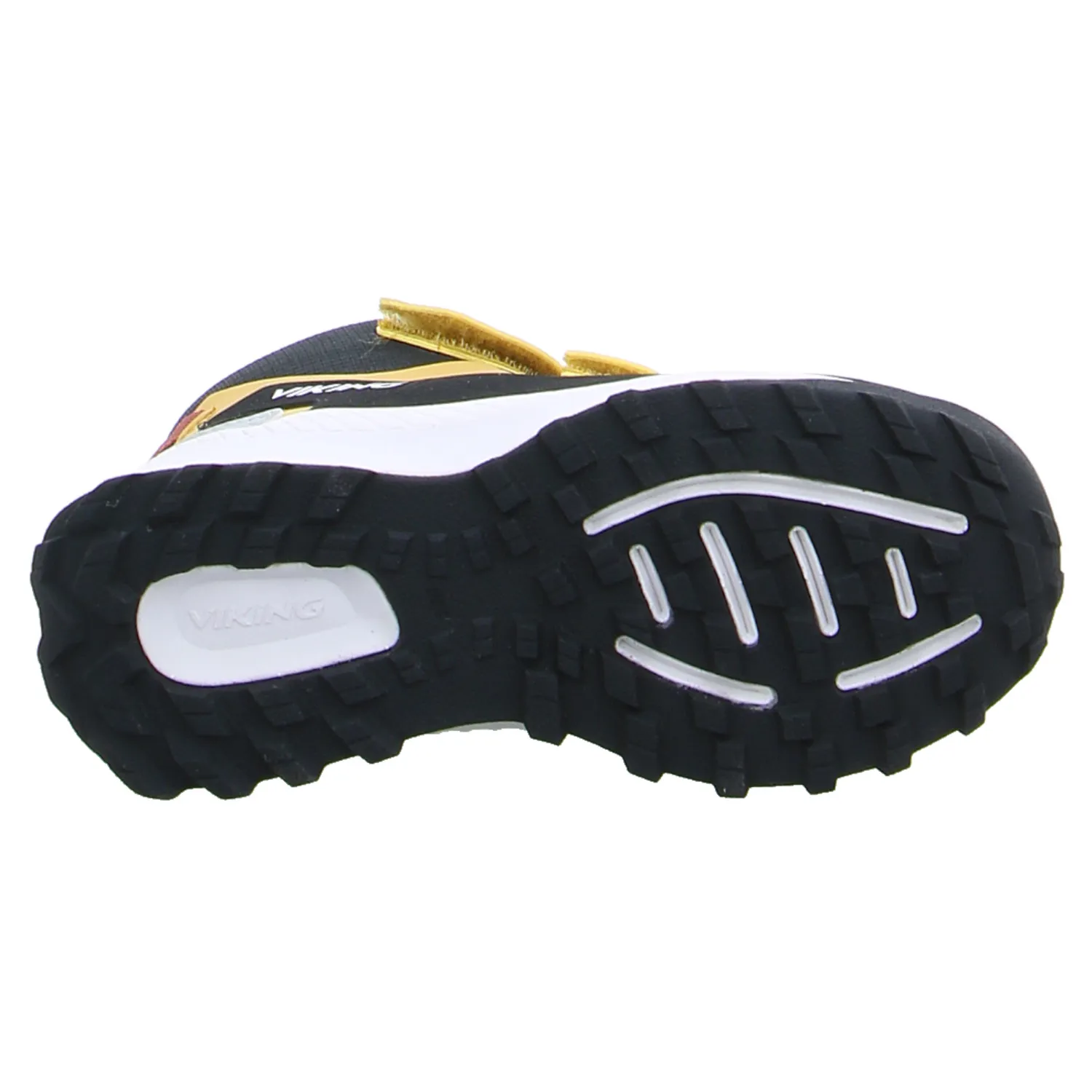 VIKING Sneaker high Kleinkinder-Halbschuh Klett Gelb Textil VIKING Sneaker high Kleinkinder-Halbschuh Klett Gelb Textil