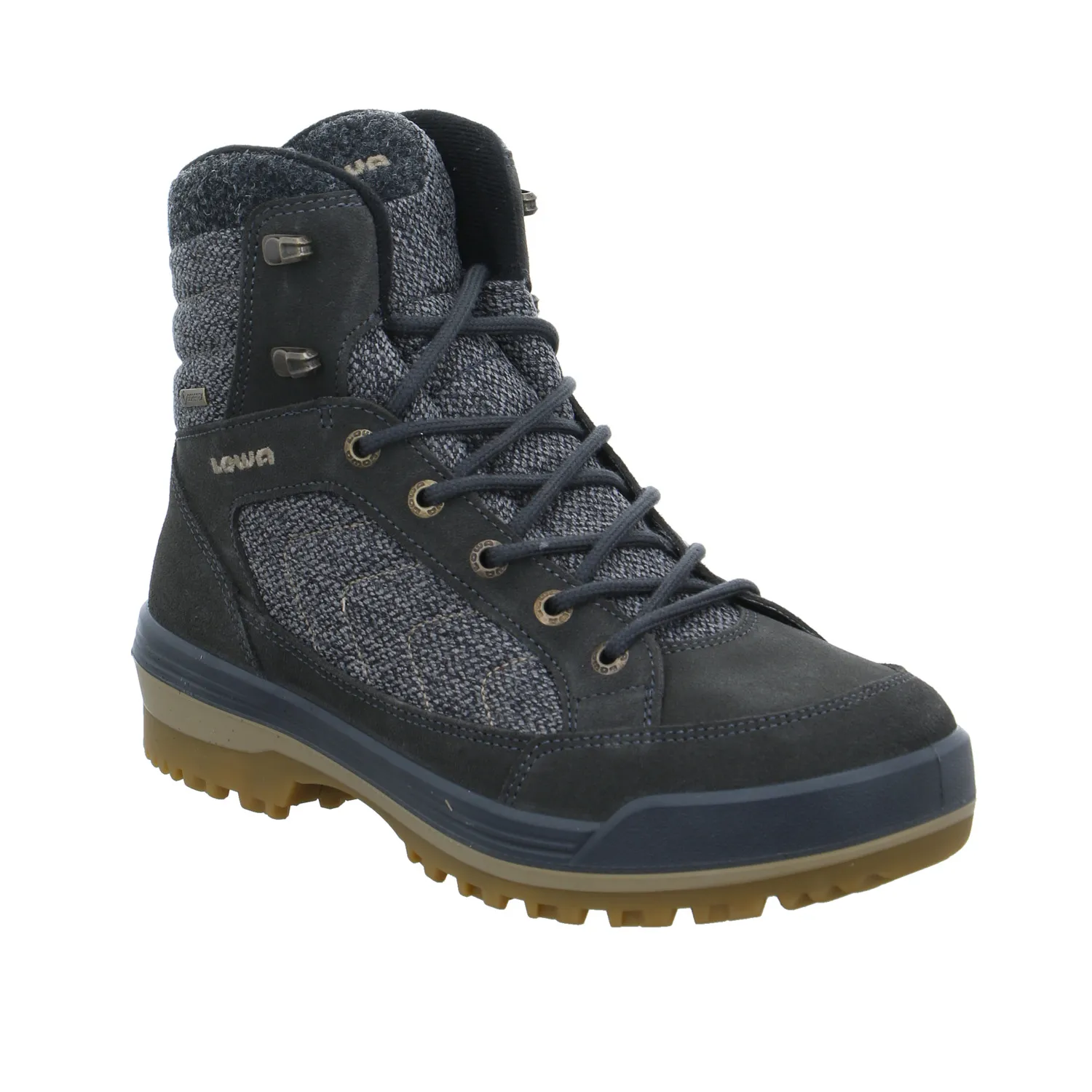 LOWA Snowboots Grau Leder LOWA Snowboots Grau Leder