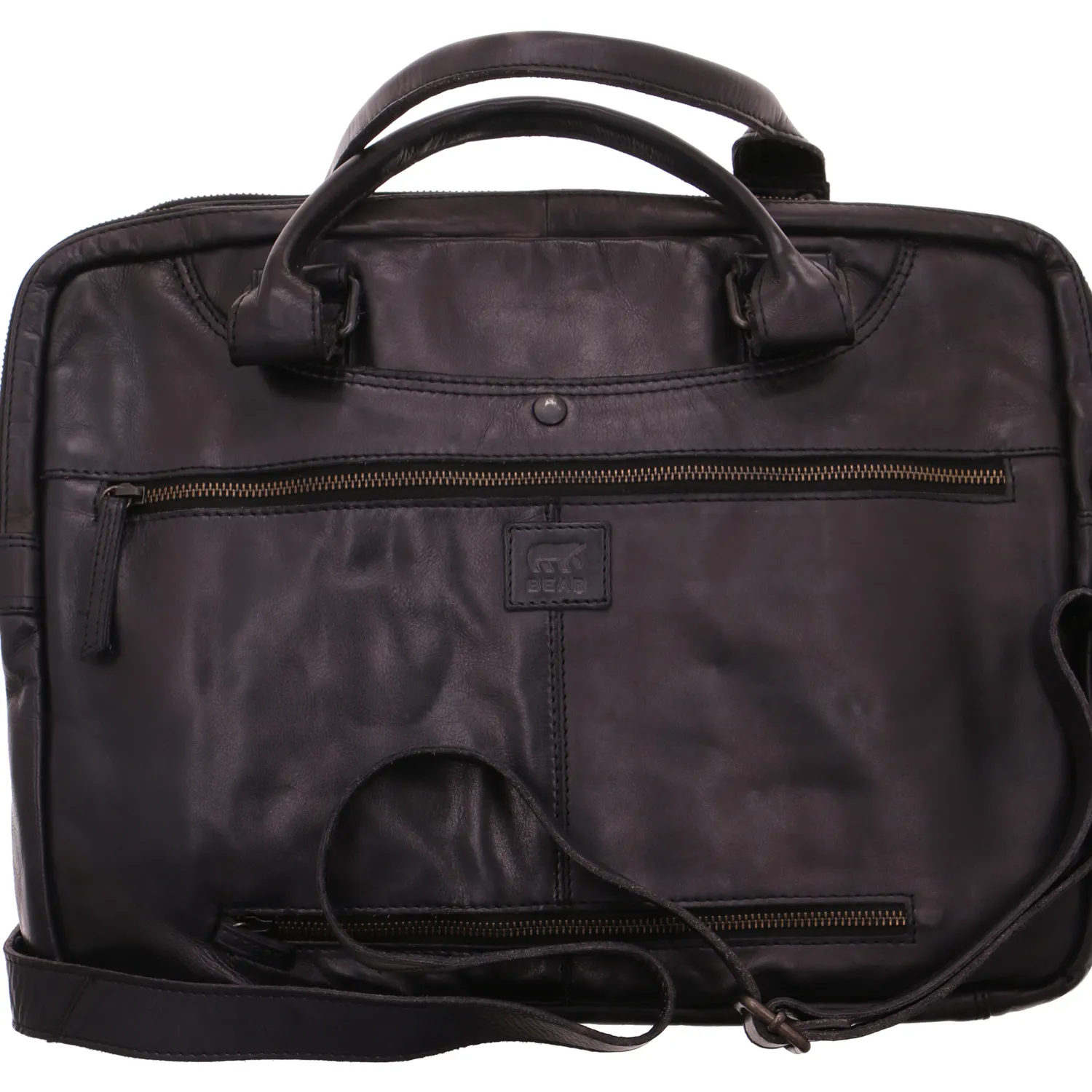 BEAR DESIGN Business- / Laptoptaschen Schwarz Leder BEAR DESIGN Business- / Laptoptaschen Schwarz Leder