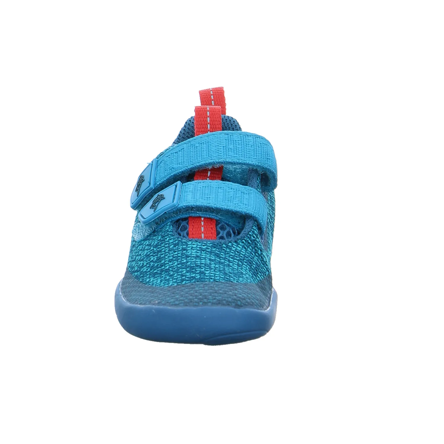 AFFENZAHN Komfortschuh Kleinkinder-Halbschuh Klett Petrol Textil 