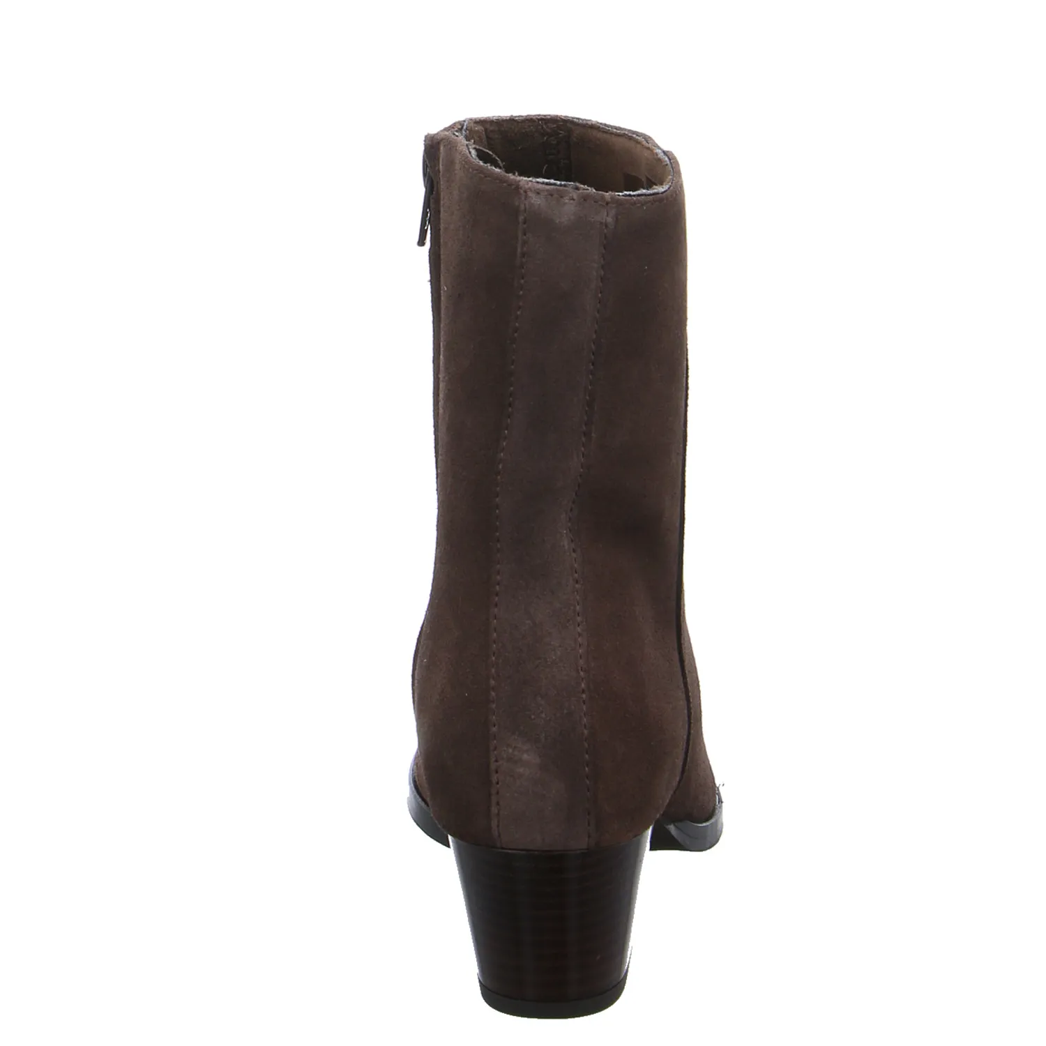 SCHUHENGEL Stiefelette Dunkelbraun Leder SCHUHENGEL Stiefelette Dunkelbraun Leder