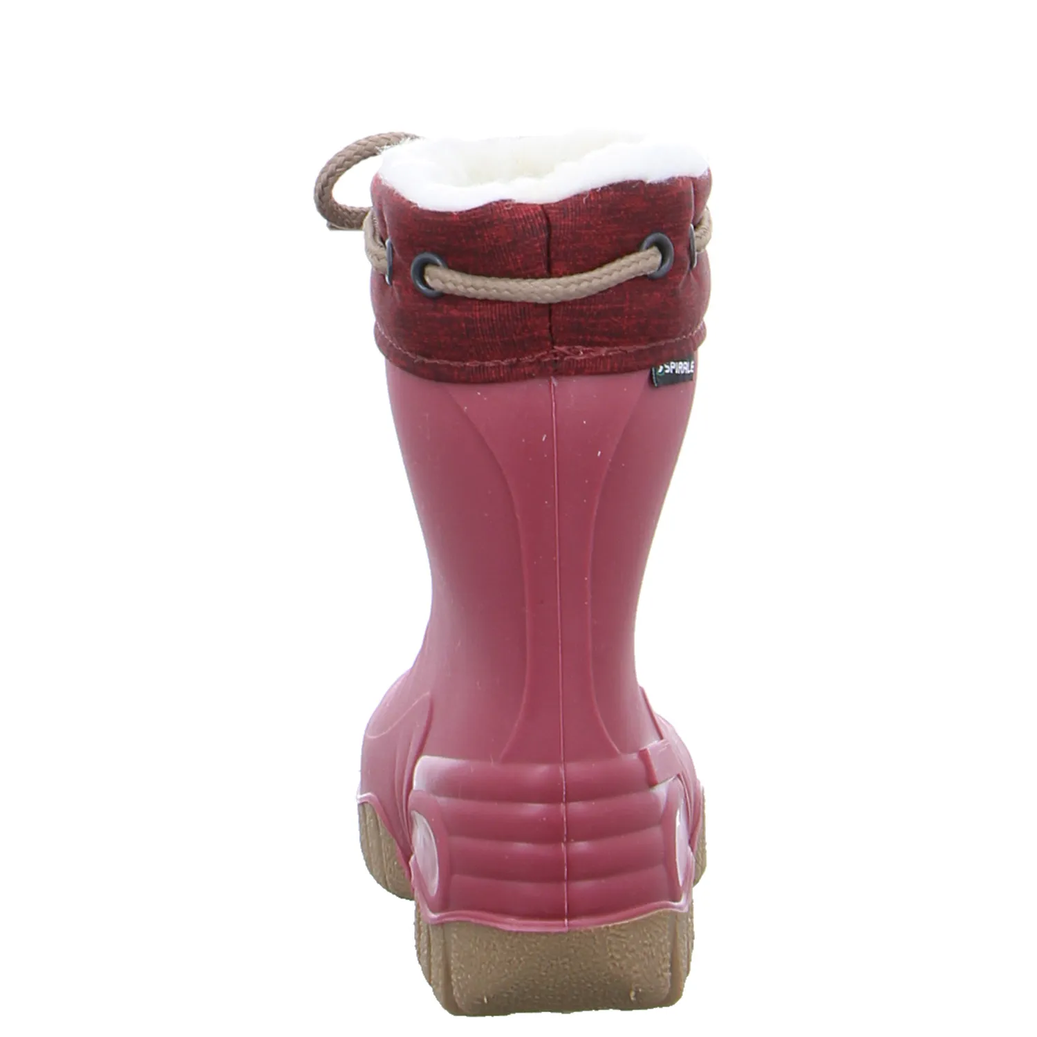 SPIRALE Kinder-Gummistiefel Warmfutter Bordeau Synthetik SPIRALE Kinder-Gummistiefel Warmfutter Bordeau Synthetik
