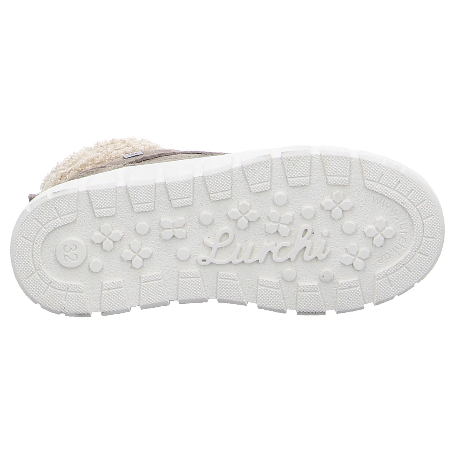 LURCHI Sneaker high Mädchen-Winter-Bottine Taupe Leder LURCHI Sneaker high Mädchen-Winter-Bottine Taupe Leder