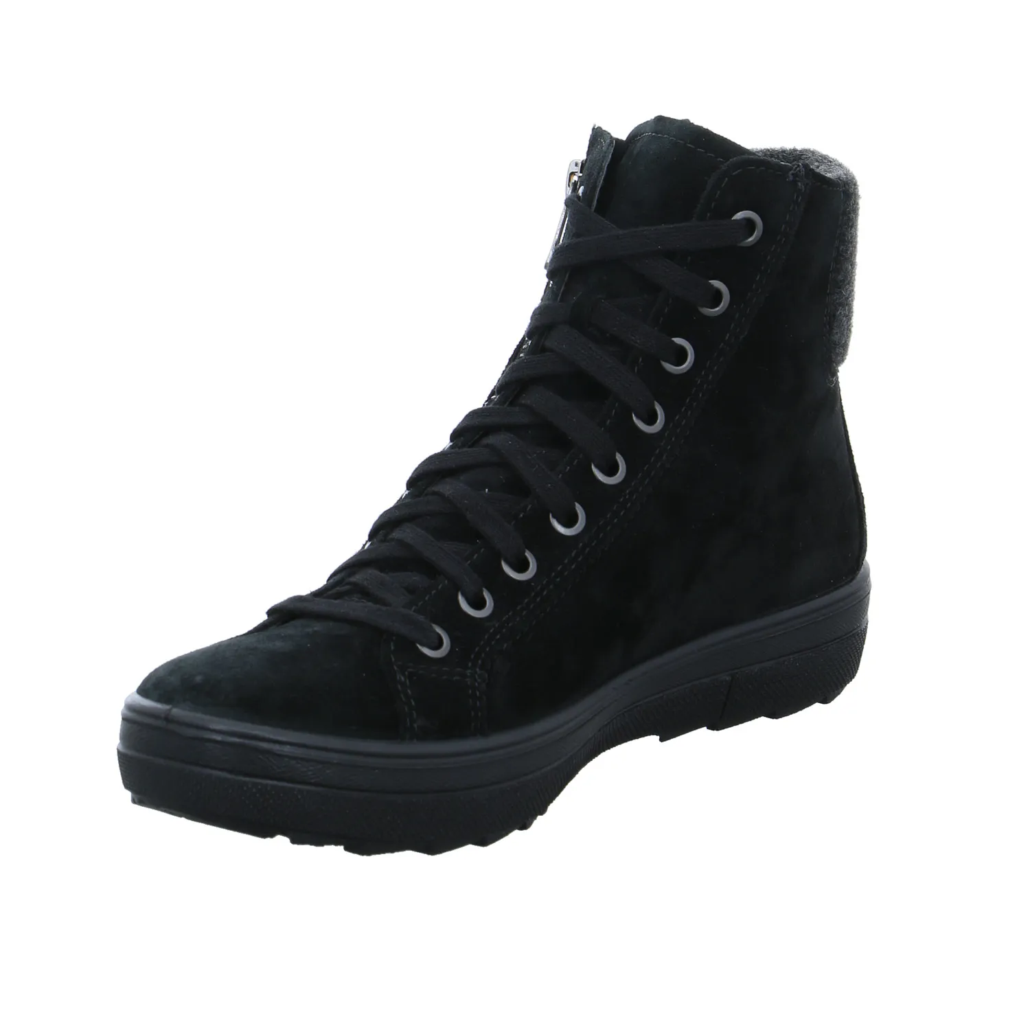 LEGERO mit Gore-Tex Membrane Mid Cut Sneaker Schwarz Leder LEGERO mit Gore-Tex Membrane Mid Cut Sneaker Schwarz Leder