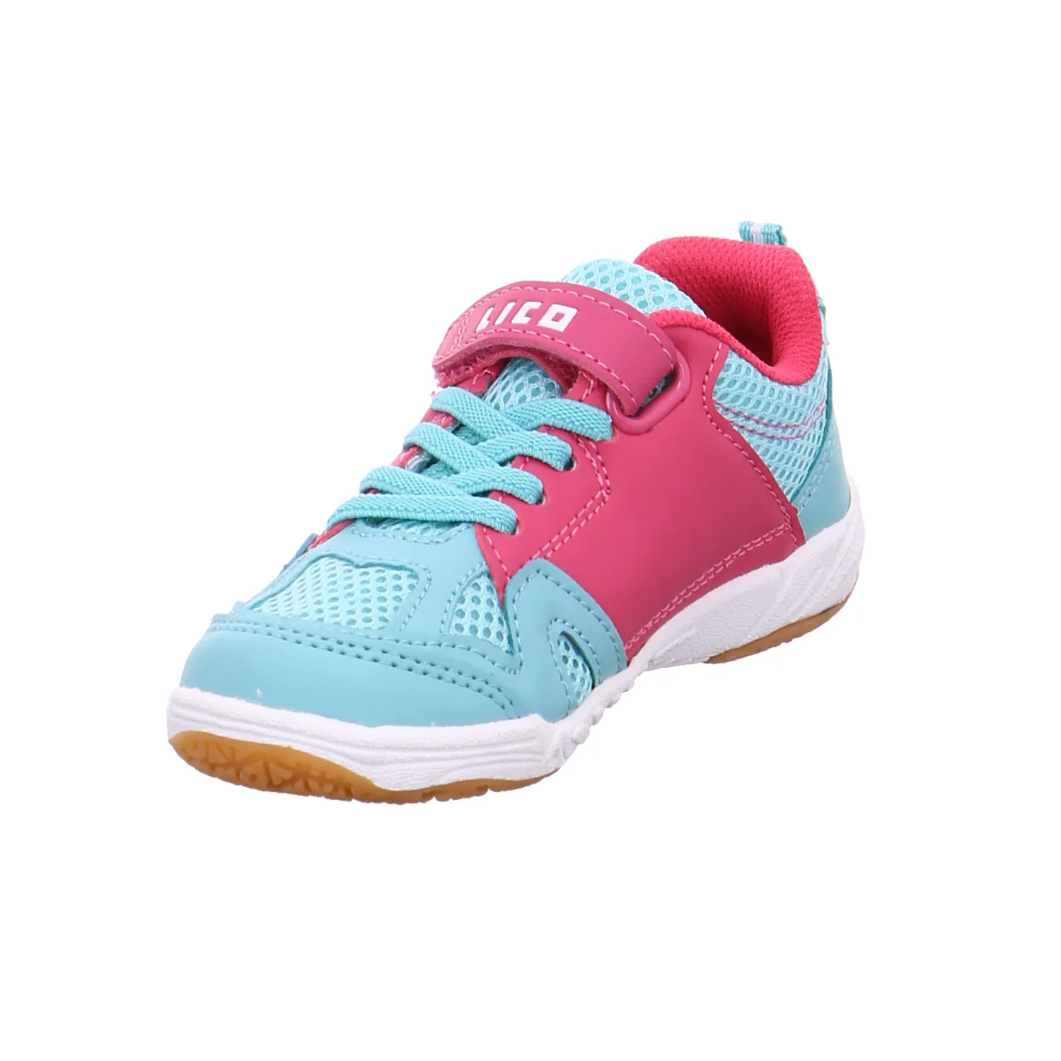 LICO Schnürer+1Velcro Kinder Sportschuh Türkis Synthetik LICO Schnürer+1Velcro Kinder Sportschuh Türkis Synthetik