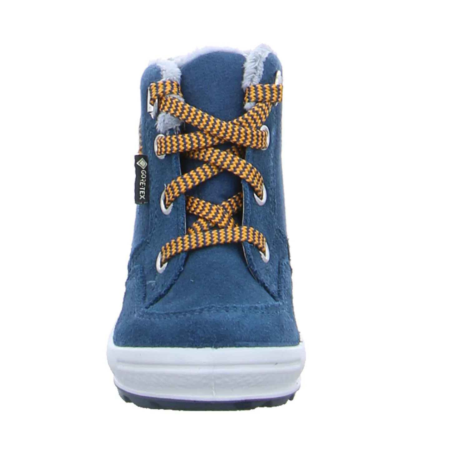 SUPERFIT Kleinkinder-Winter-Bottine Blau Textil  Baby-Boot 