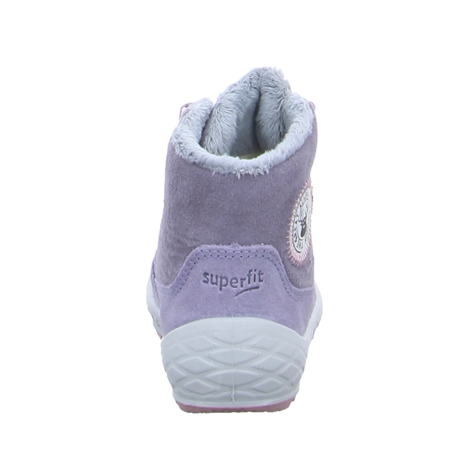 SUPERFIT Kleinkinder-Winter-Bottine Flieder Textil  Baby-Boot 