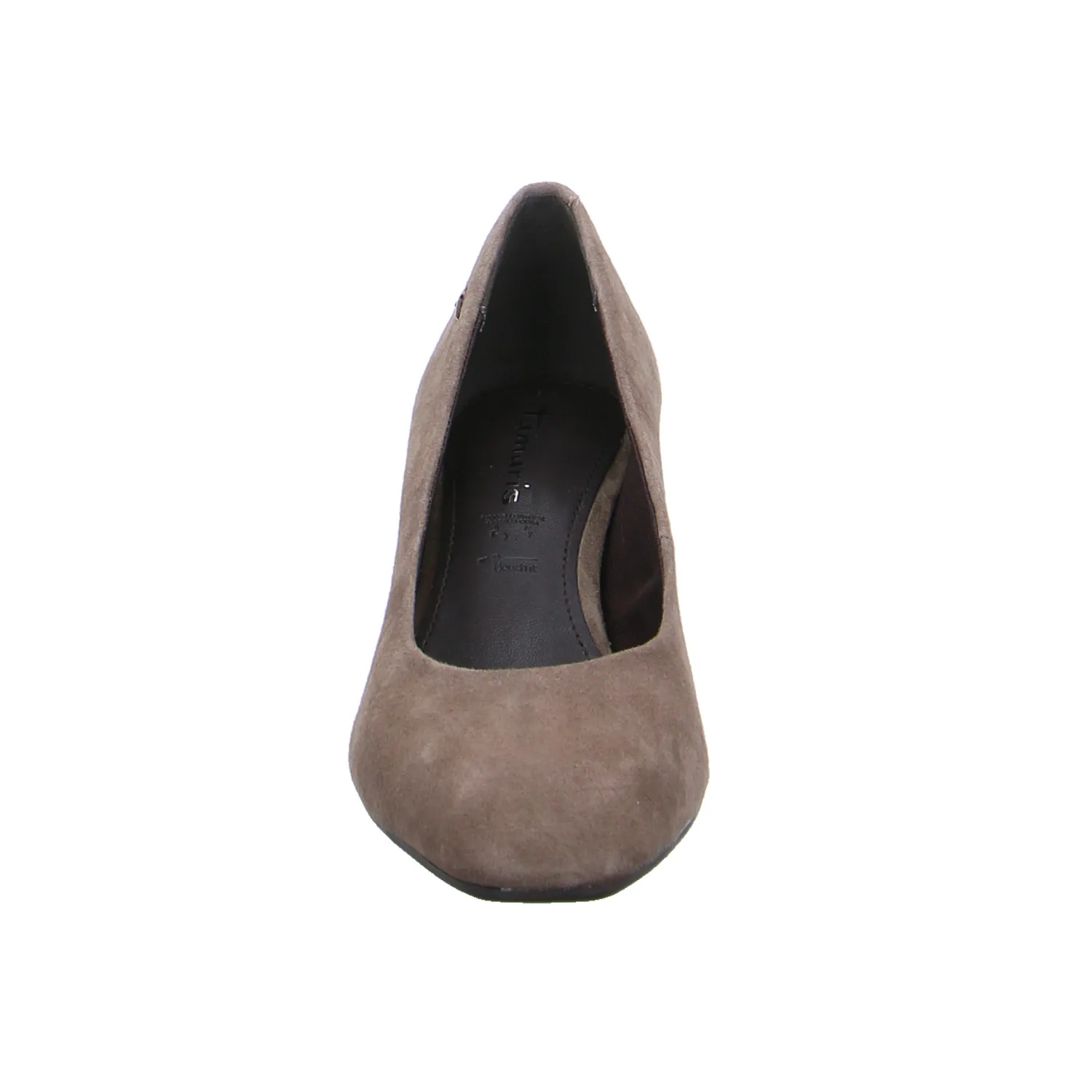 TAMARIS Pumps Taupe Leder 