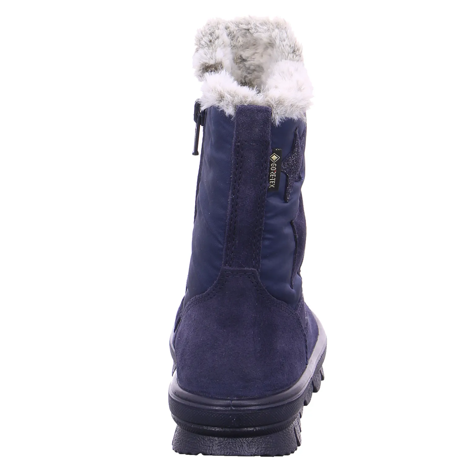 SUPERFIT Stiefel Kleinkinder-Winterstiefel Dunkelblau Textil 