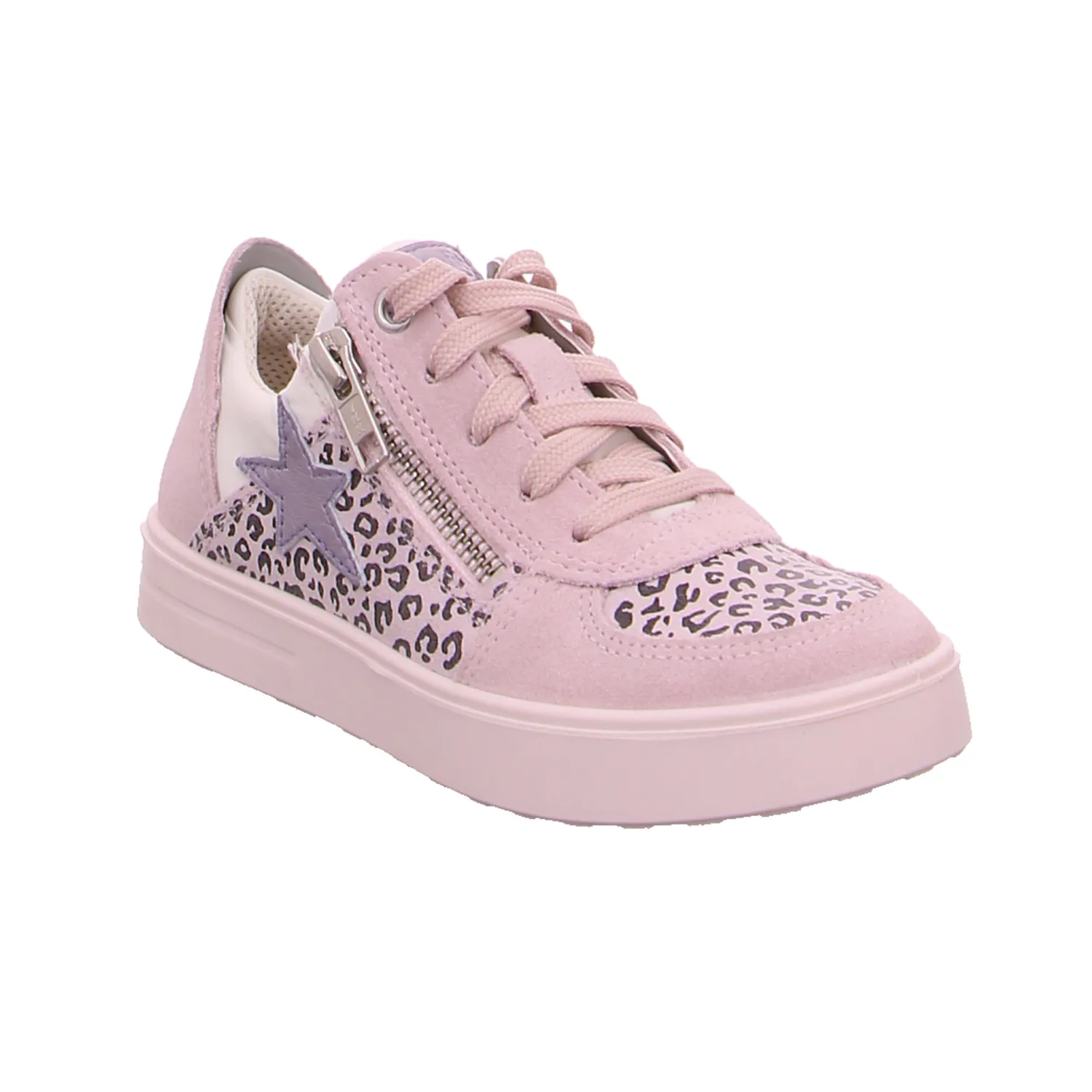 SUPERFIT Sneaker Kleinkinder-Halbschuh Binder Rosa Leder SUPERFIT Sneaker Kleinkinder-Halbschuh Binder Rosa Leder
