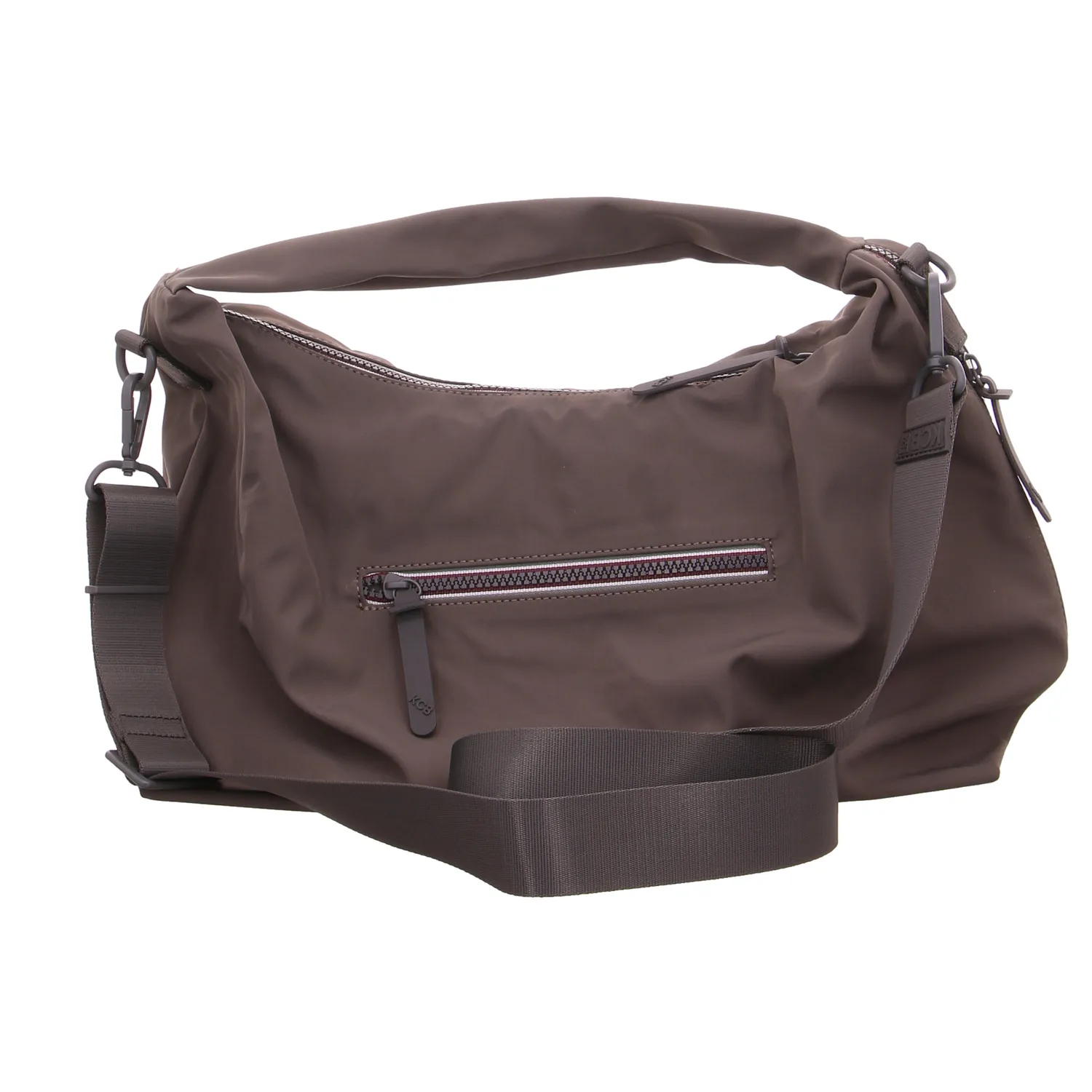 KCB VEGAN BAGS Wasserfest Sportliche Handtasche Braun Textil KCB VEGAN BAGS Wasserfest Sportliche Handtasche Braun Textil