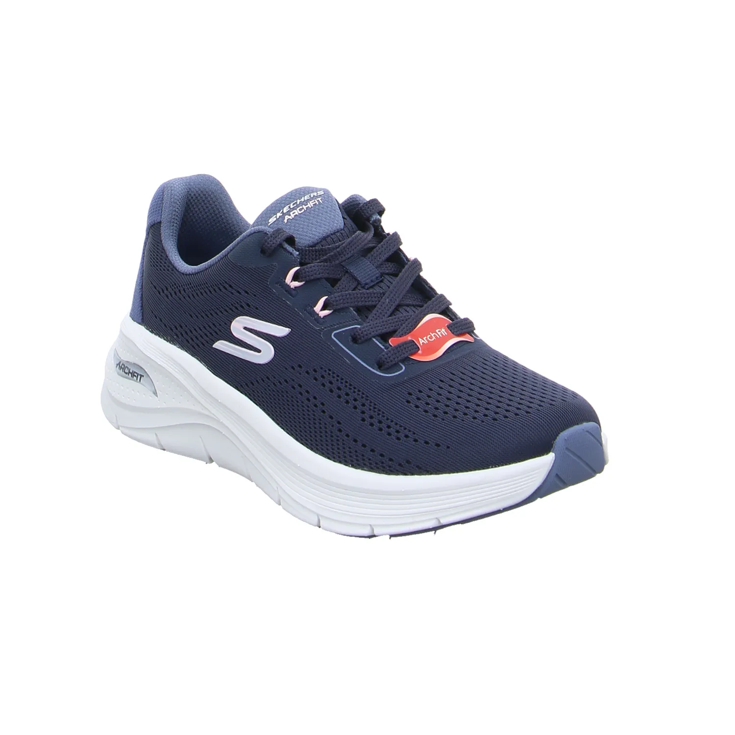 SKECHERS Sneaker Navy Textil 