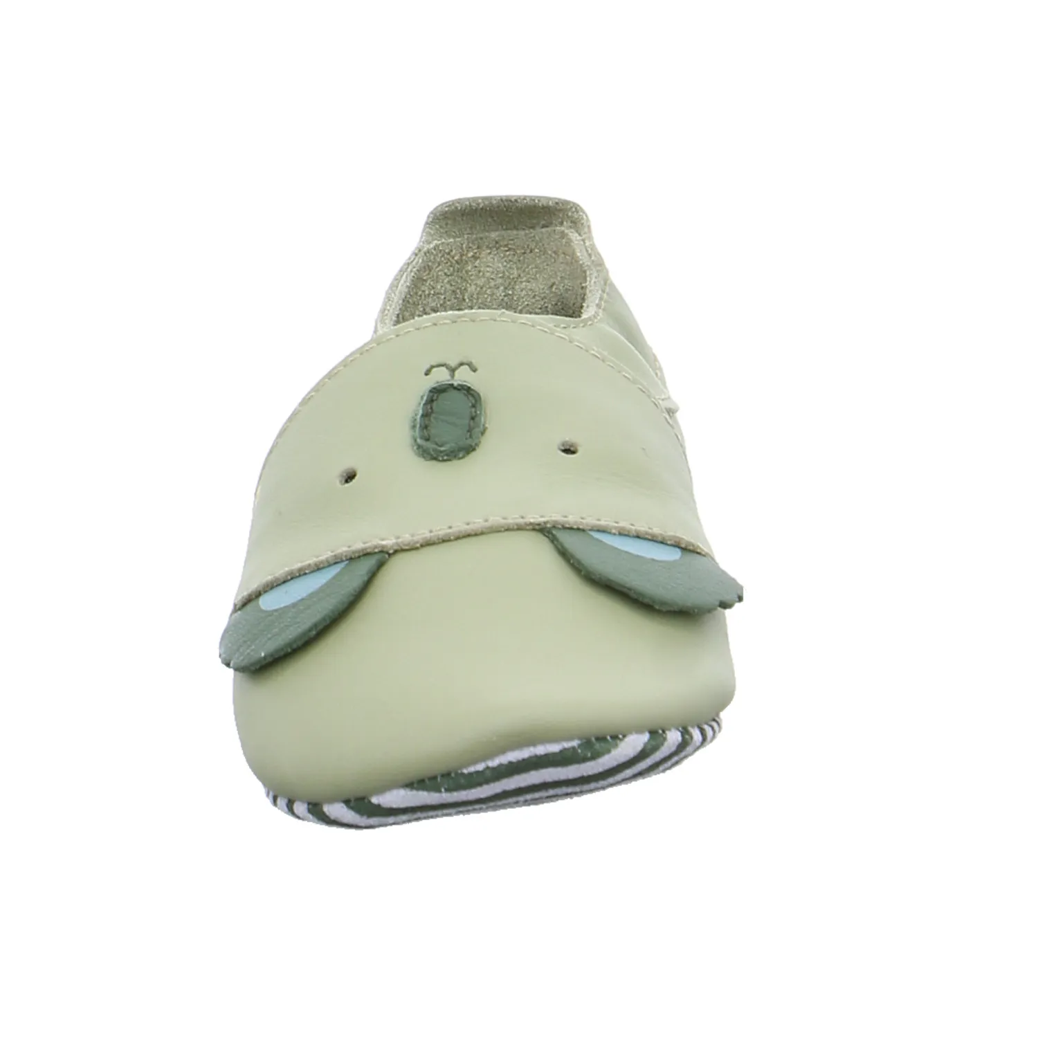 BOBUX Krabbelschuh Grün Leder BOBUX Krabbelschuh Grün Leder
