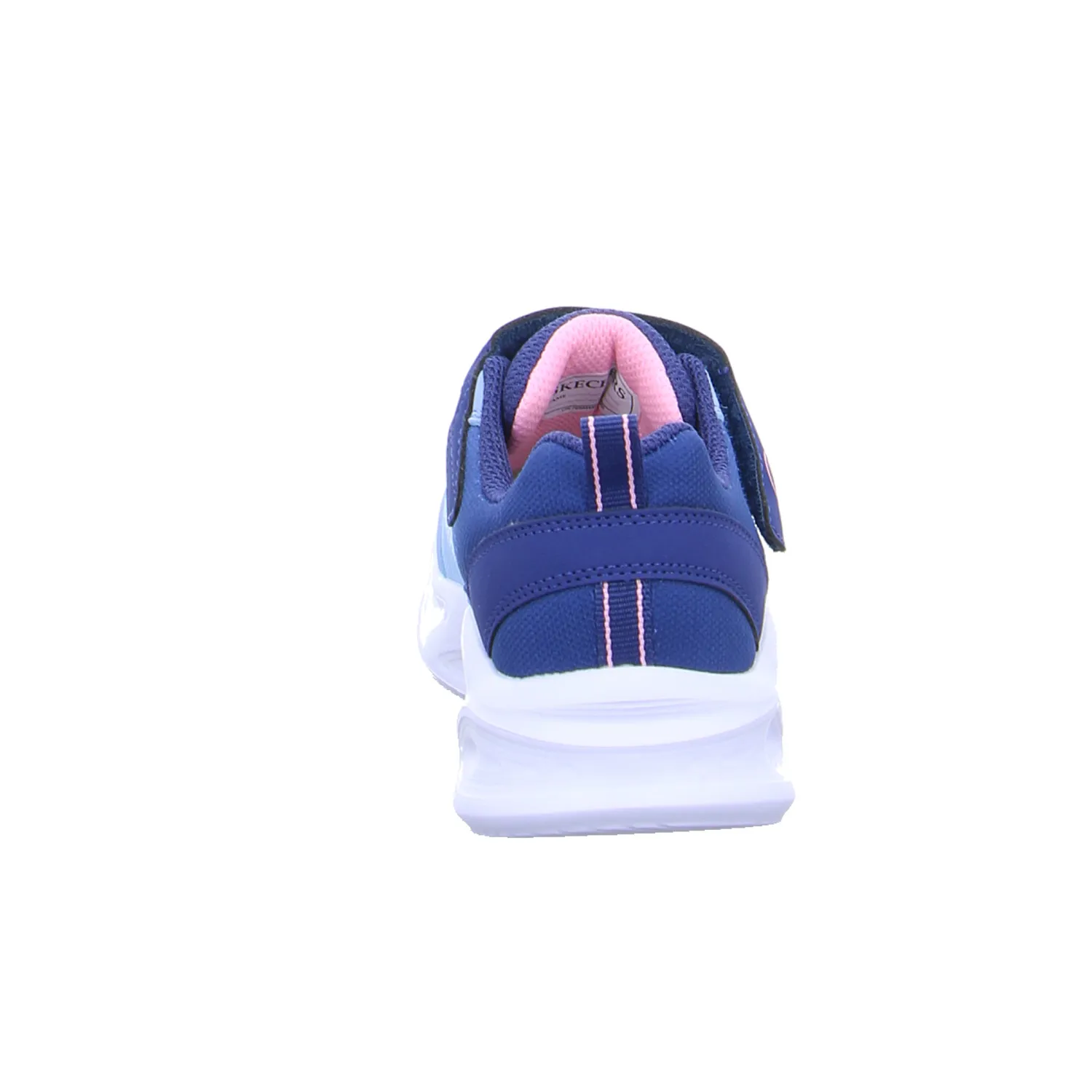 SKECHERS Sneaker Kleinkinder-Halbschuh Klett Navy Textil 