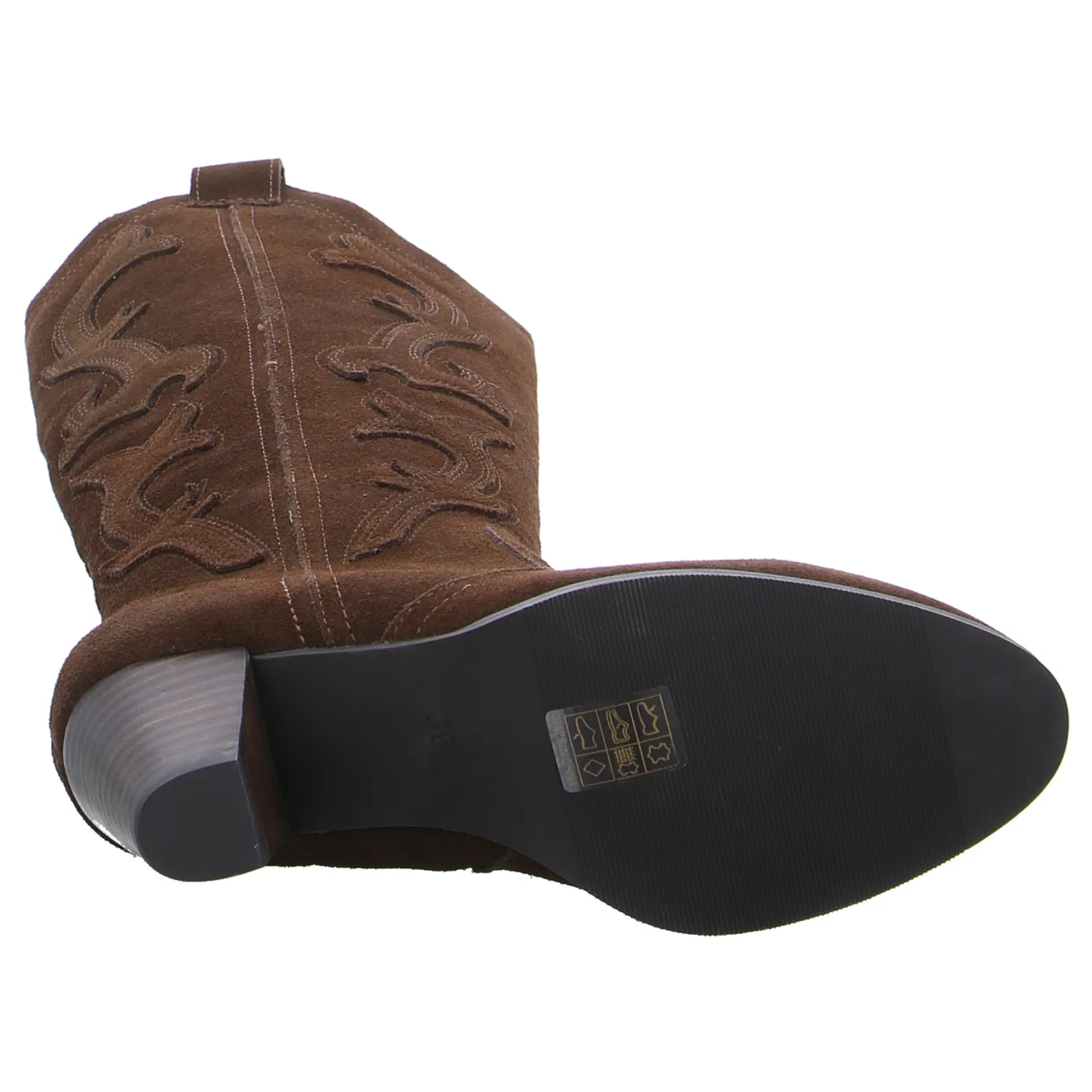 LA STRADA Stiefel Braun Leder LA STRADA Stiefel Braun Leder