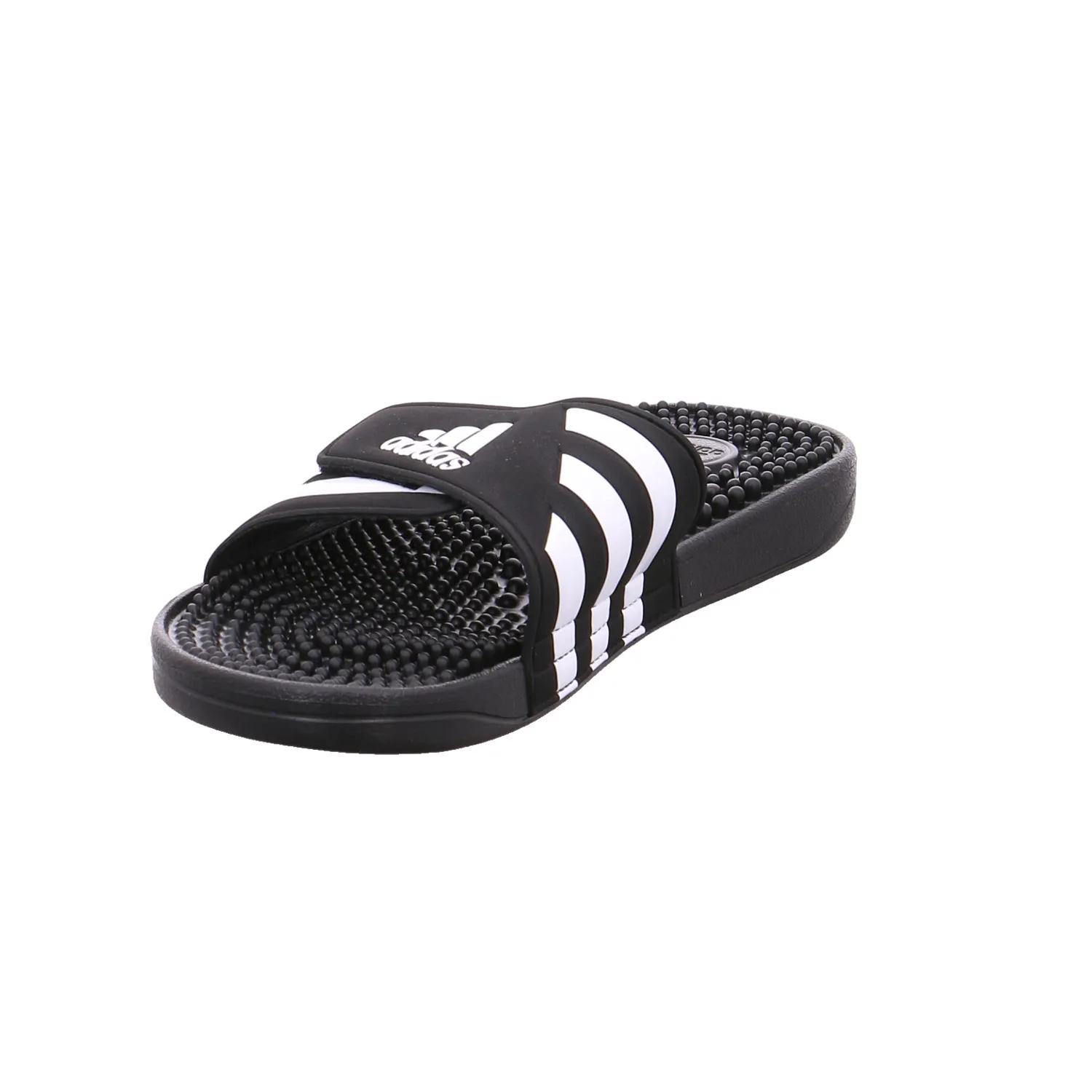 ADIDAS BADSCHUHE UNISEX Schwarz Synthetik ADIDAS BADSCHUHE UNISEX Schwarz Synthetik
