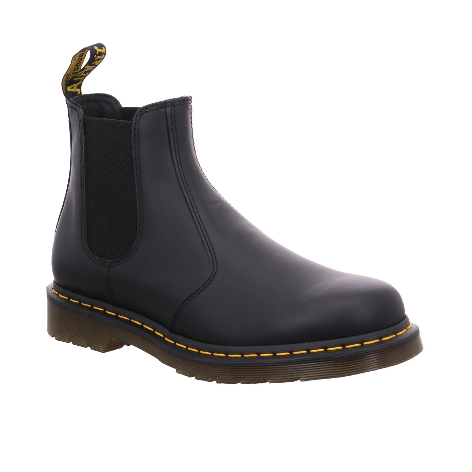 DR. MARTENS 1460 Greasy Boots Schwarz Leder 