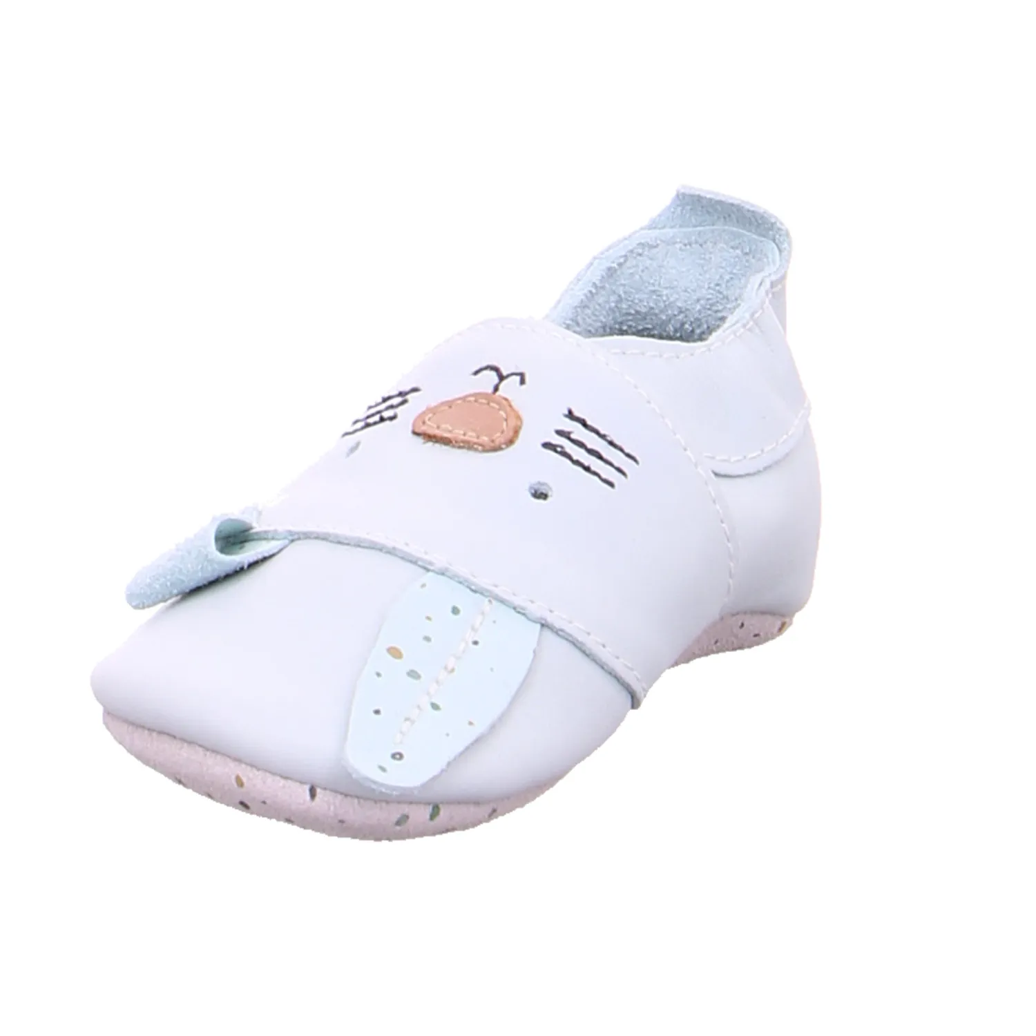 BOBUX Krabbelschuh Hellblau Leder BOBUX Krabbelschuh Hellblau Leder
