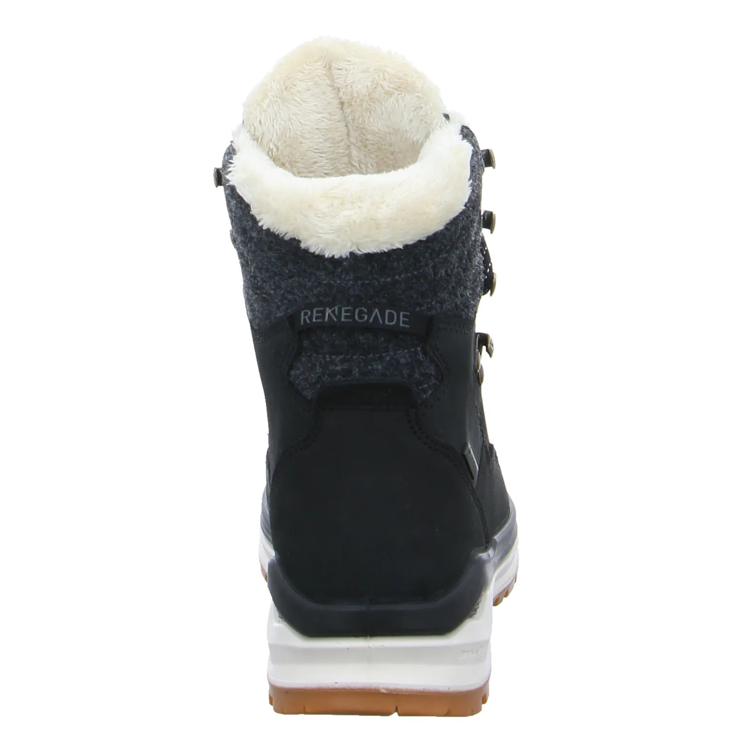 LOWA mit Gore-Tex Snowboots Damen Schwarz Leder LOWA mit Gore-Tex Snowboots Damen Schwarz Leder