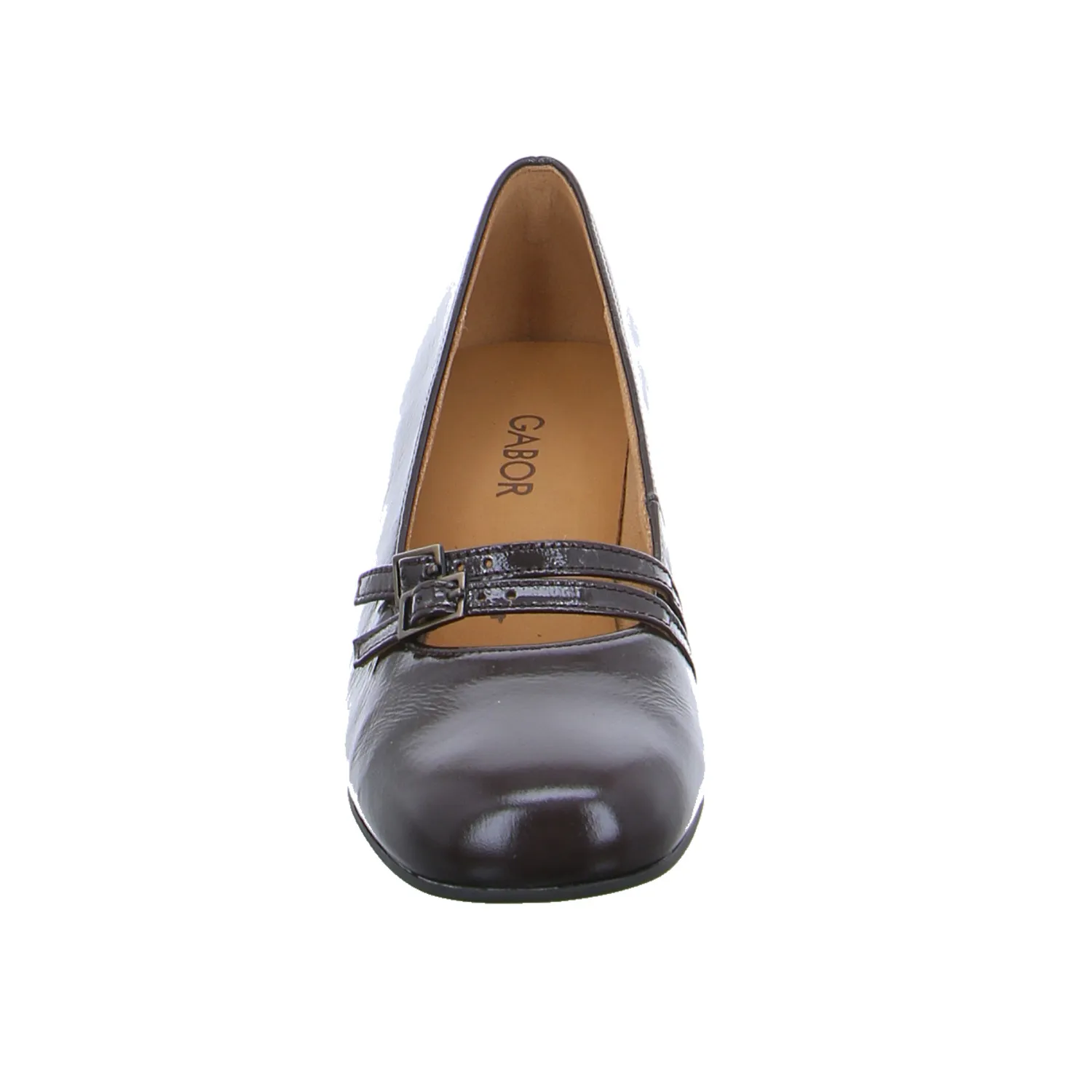 GABOR Pumps Braun Leder 