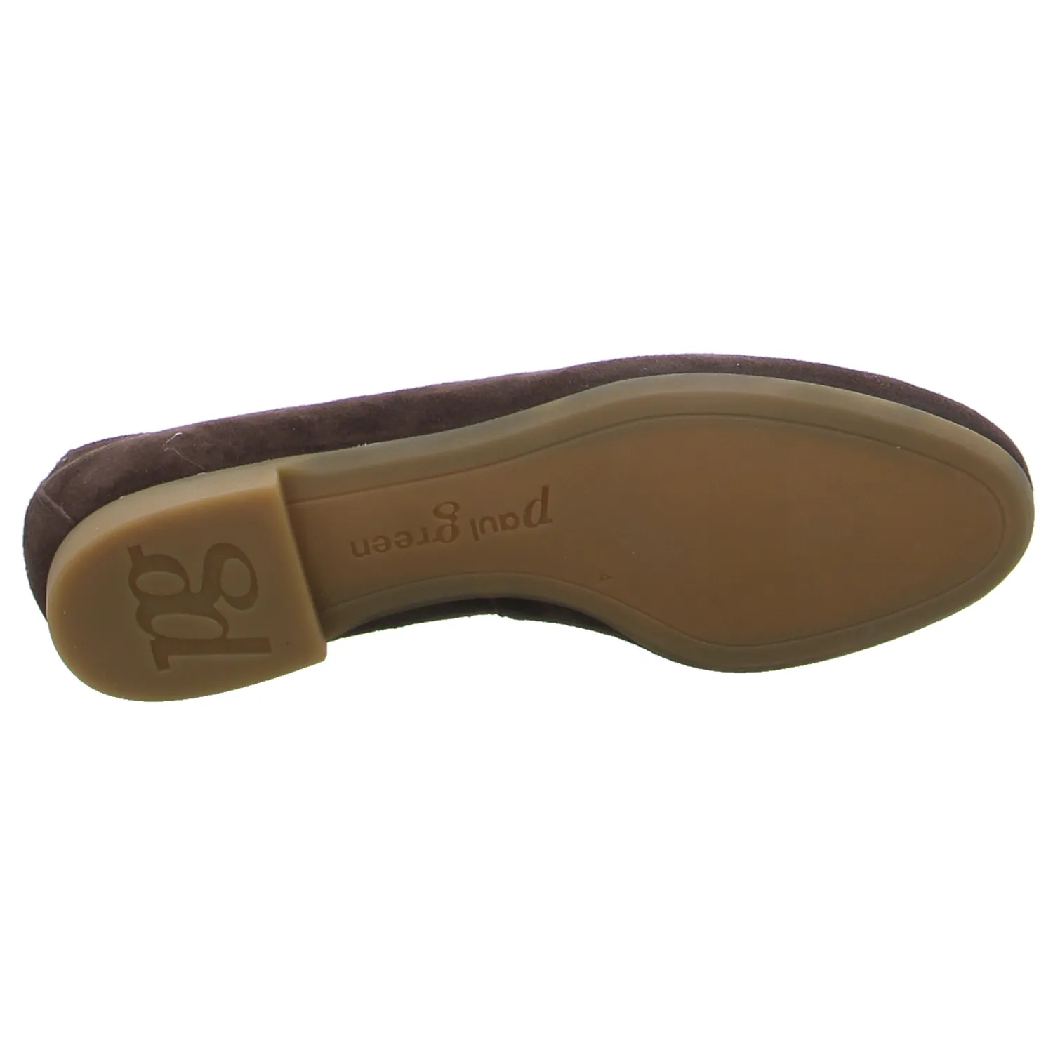 PAUL GREEN Slipper Braun Leder 