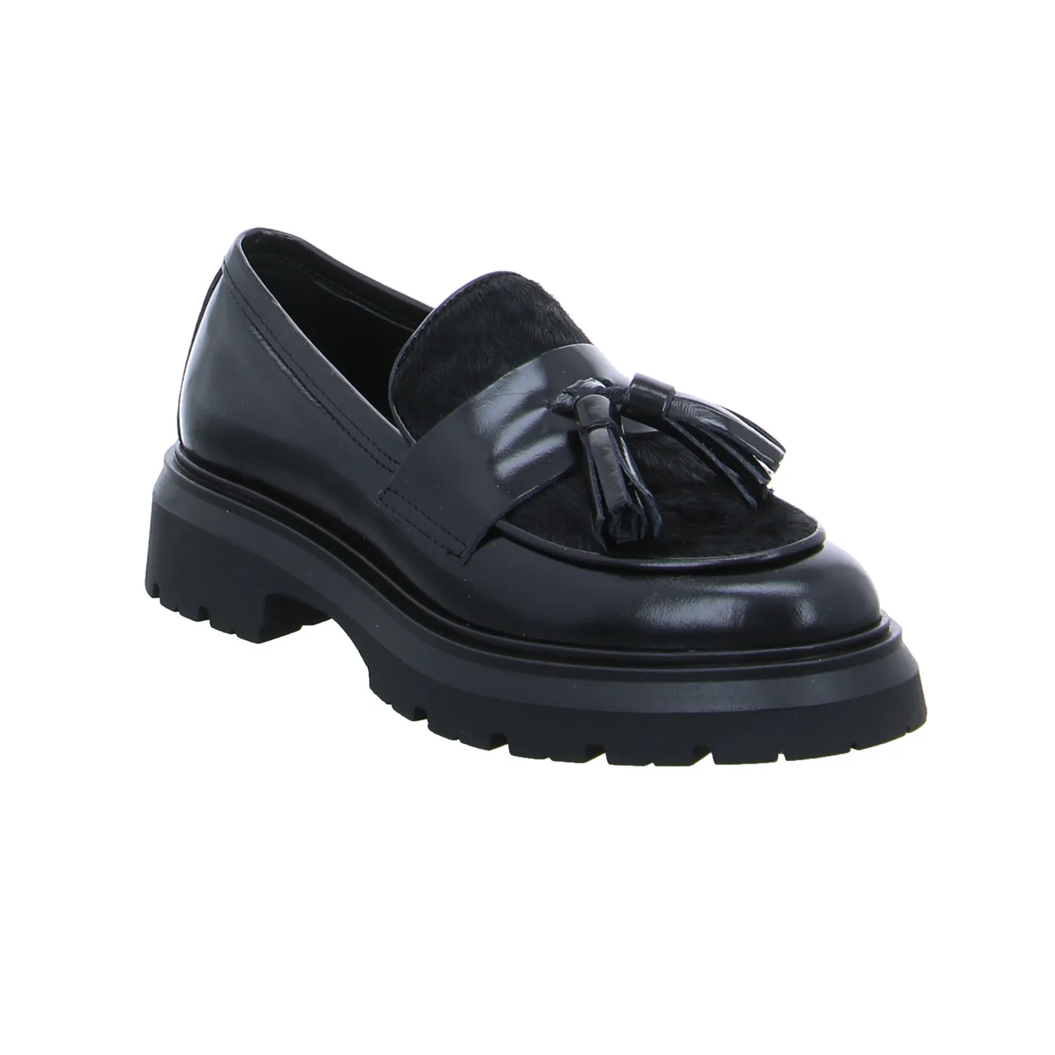 Gianluca Pisati Slipper Schwarz Leder Gianluca Pisati Slipper Schwarz Leder
