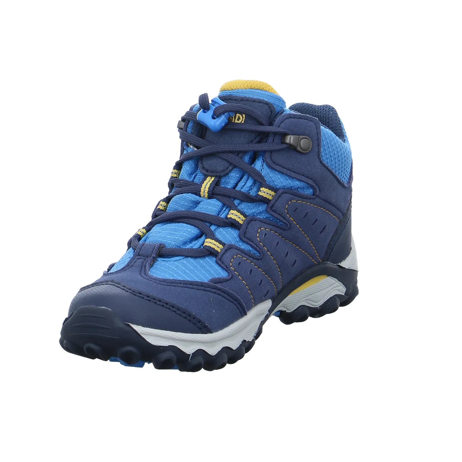 MEINDL mit Gore Tex Kinder-Wanderschuhe Blau Synthetik MEINDL mit Gore Tex Kinder-Wanderschuhe Blau Synthetik