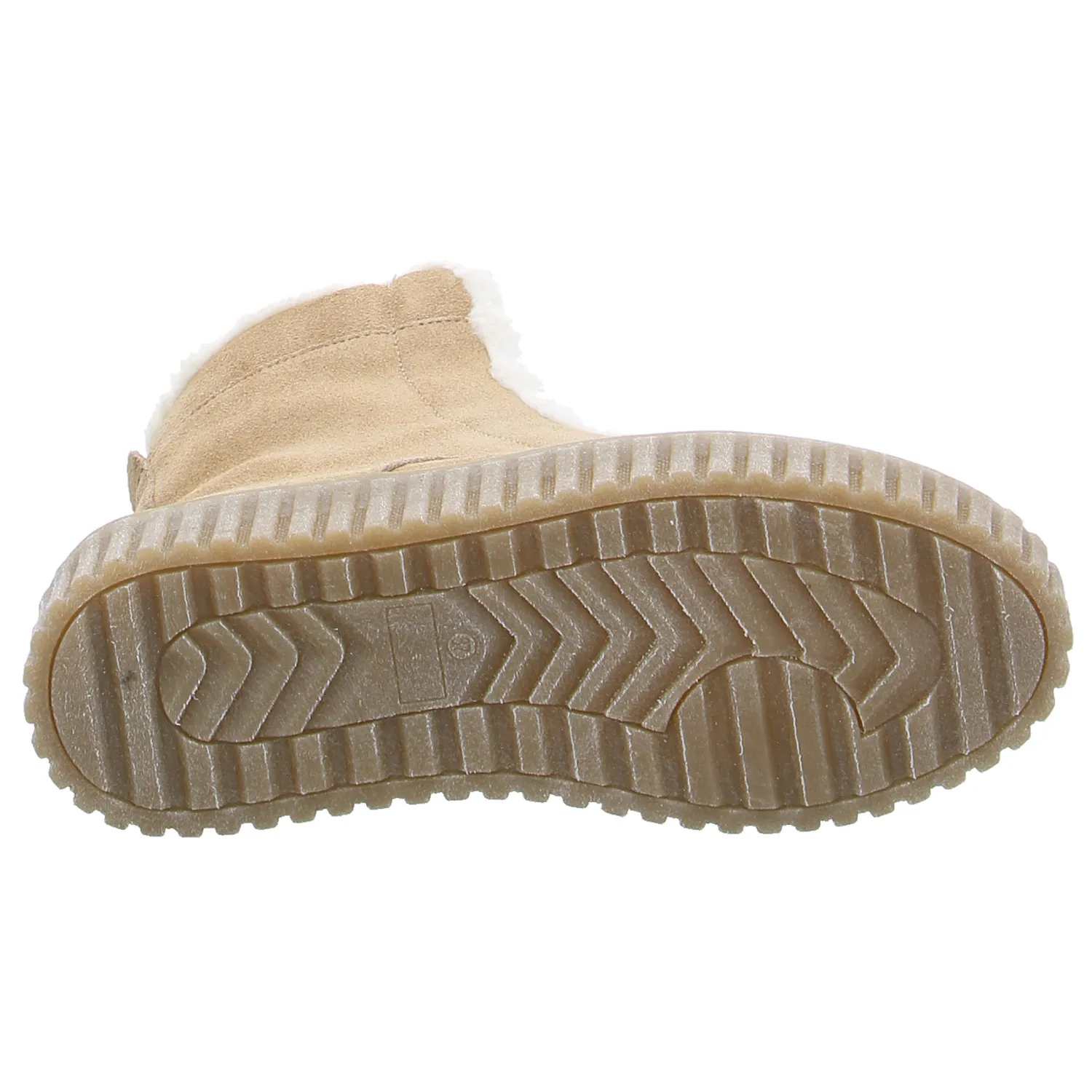 SCHUHENGEL Boot Beige Leder SCHUHENGEL Boot Beige Leder