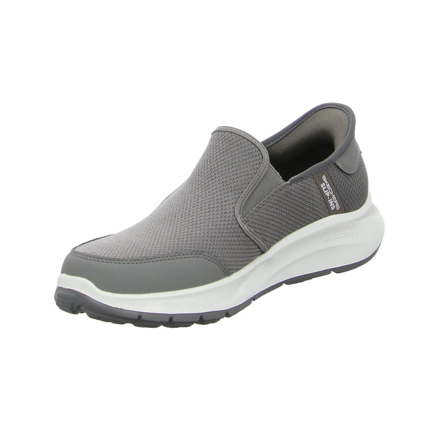 SKECHERS Halbschuh-Schlüpfer Taupe Synthetik 