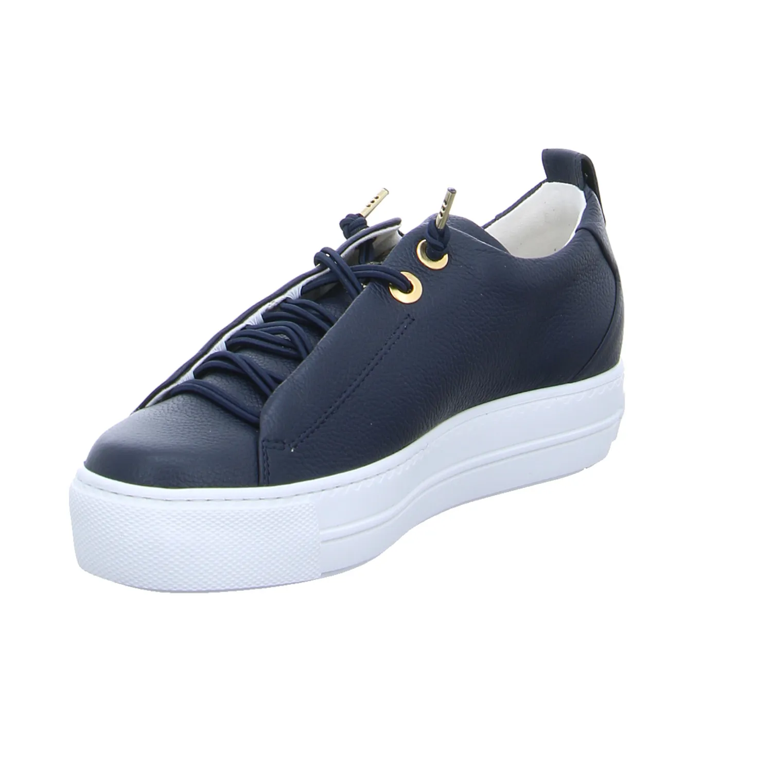 PAUL GREEN Super Soft Sneaker Blau Leder PAUL GREEN Super Soft Sneaker Blau Leder