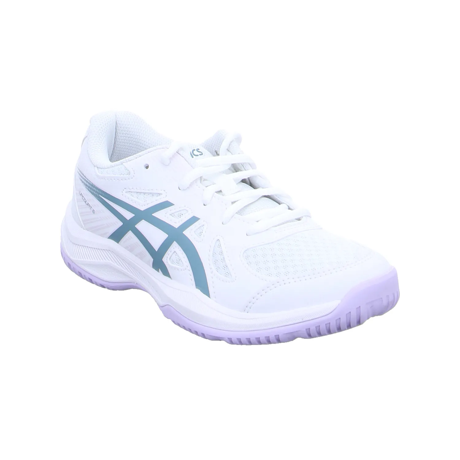 ASICS Upcourt 6 GS Kids Kinder Indoor Weiss Synthetik ASICS Upcourt 6 GS Kids Kinder Indoor Weiss Synthetik