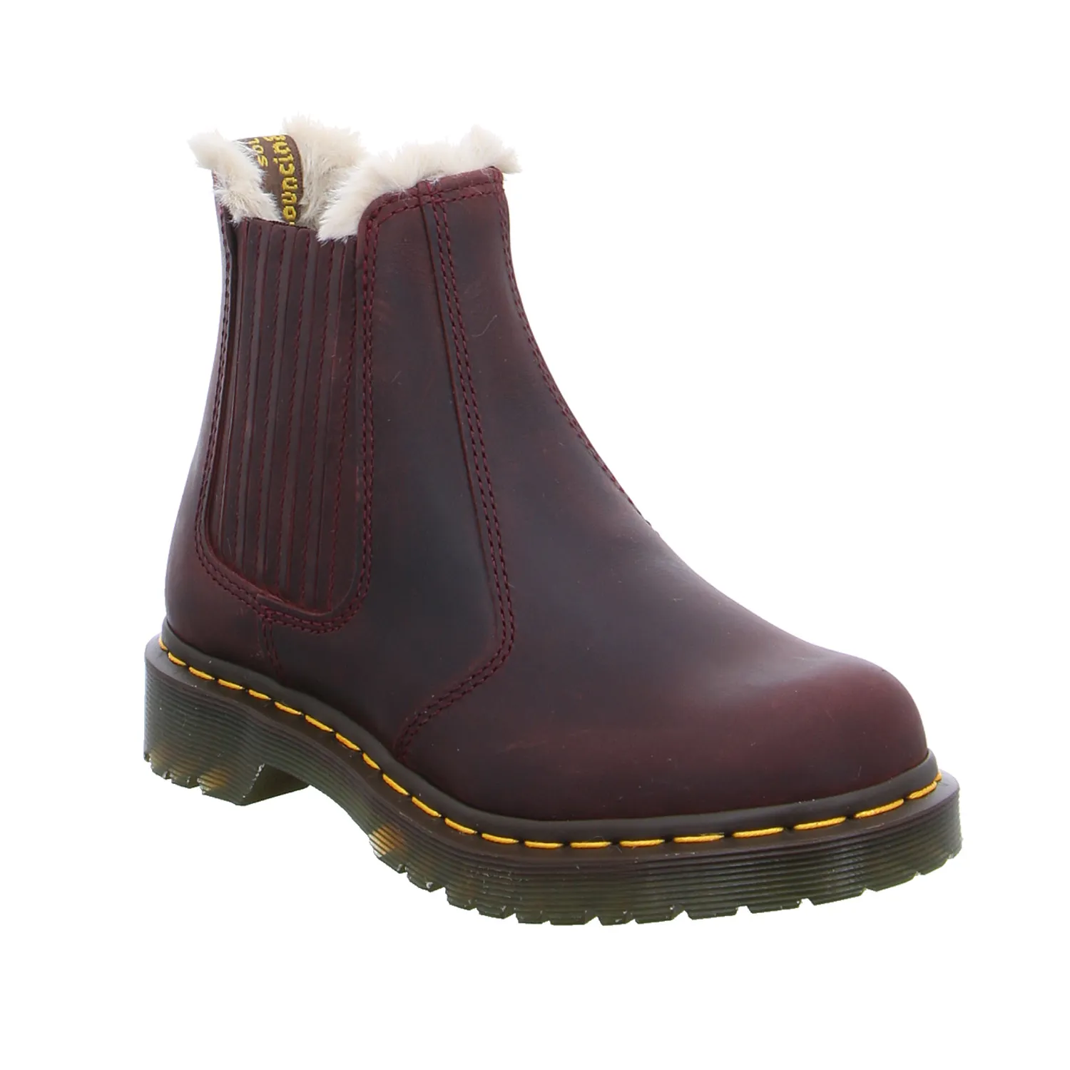 DR. MARTENS Boot Bordeau Leder DR. MARTENS Boot Bordeau Leder