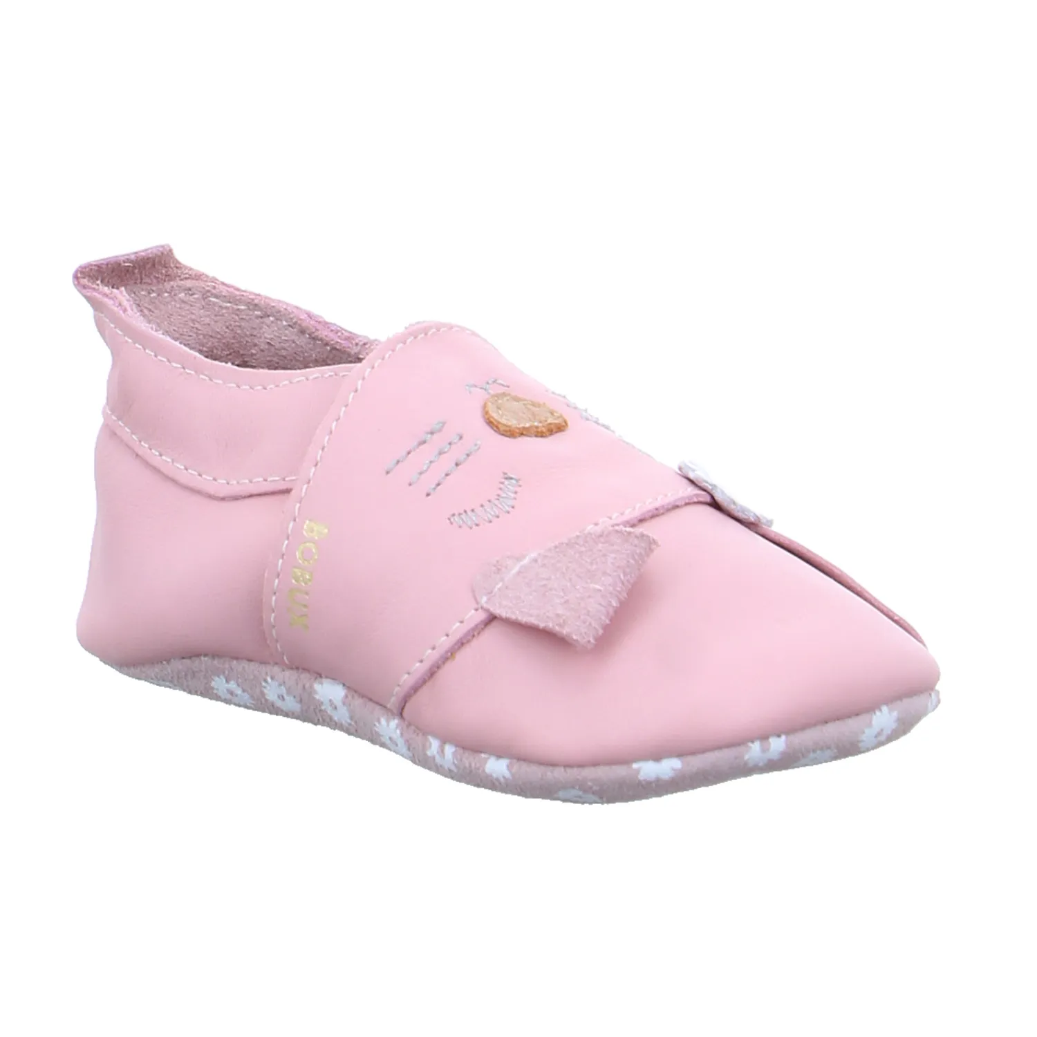 BOBUX Krabbelschuh Rosa Leder BOBUX Krabbelschuh Rosa Leder