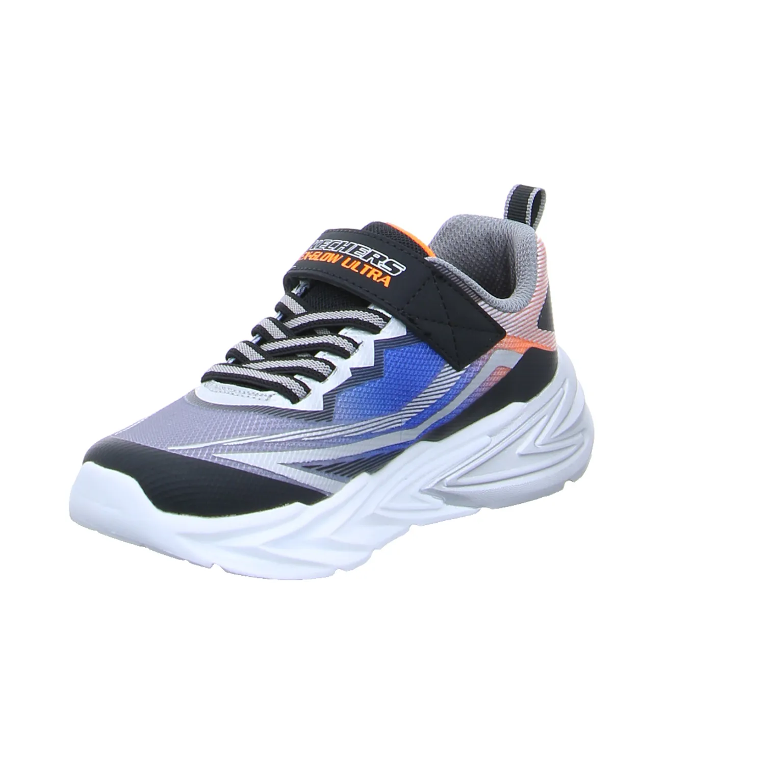 SKECHERS Sneaker Kleinkinder-Halbschuh Klett Multicolor Textil 
