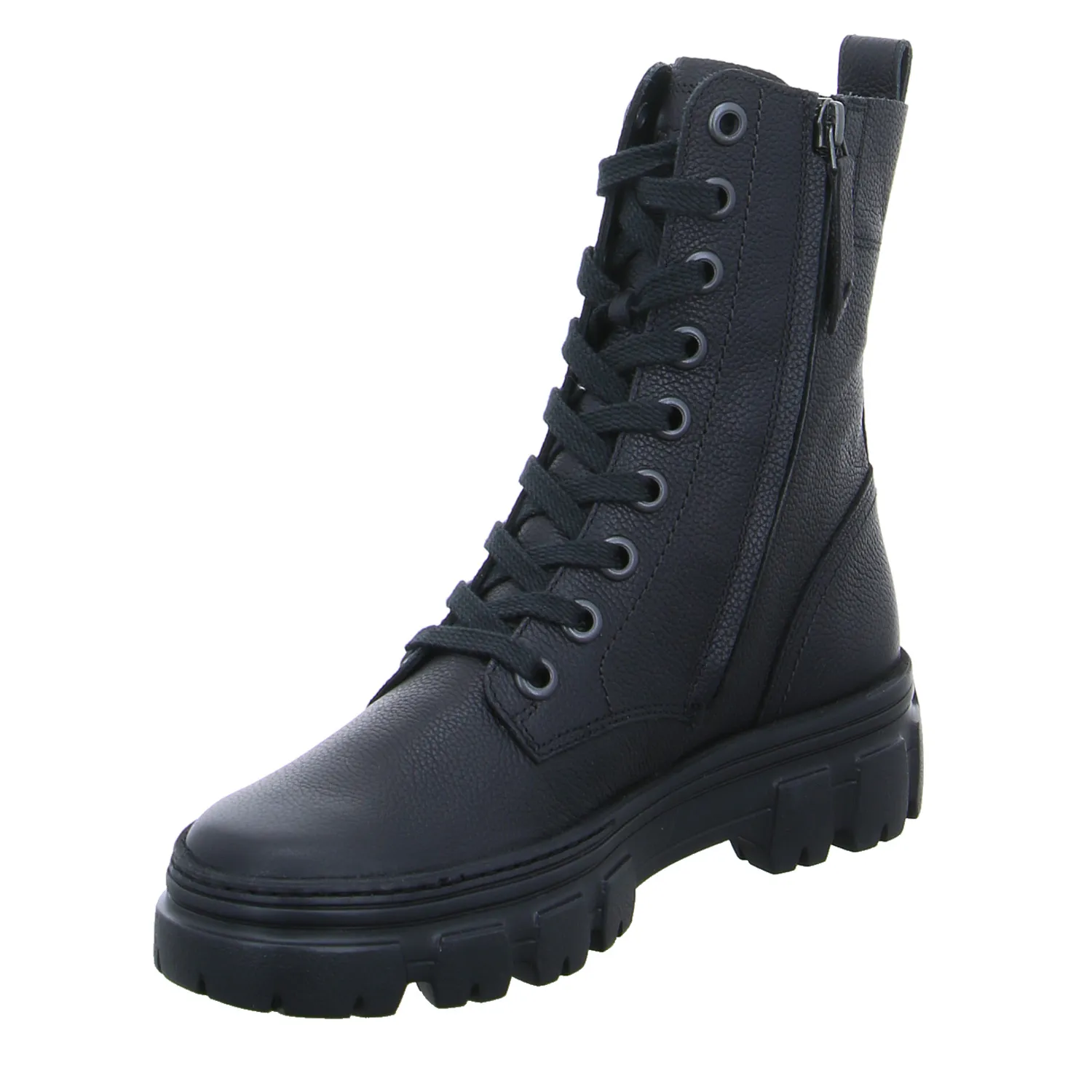 PAUL GREEN Boot Schwarz Leder PAUL GREEN Boot Schwarz Leder