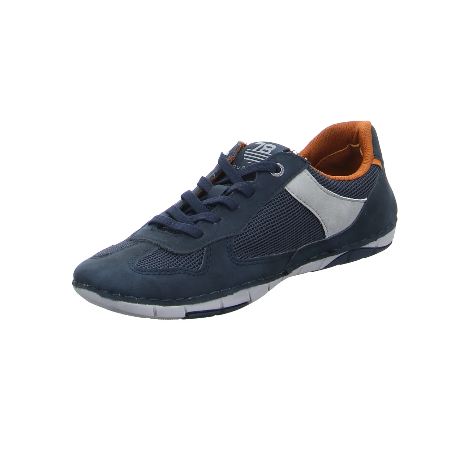 BUGATTI SHOES Halbschuhe Sneaker Stoff Blau Synthetik BUGATTI SHOES Halbschuhe Sneaker Stoff Blau Synthetik