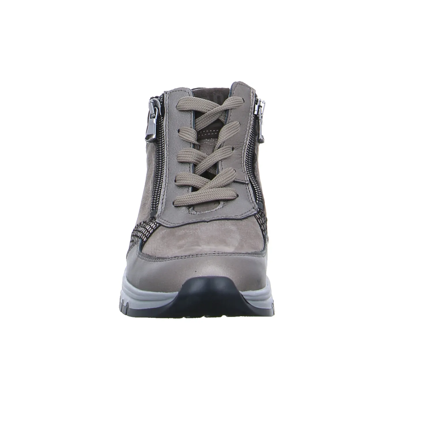 WALDLÄUFER Comfort-Mid Cut Taupe Leder WALDLÄUFER Comfort-Mid Cut Taupe Leder