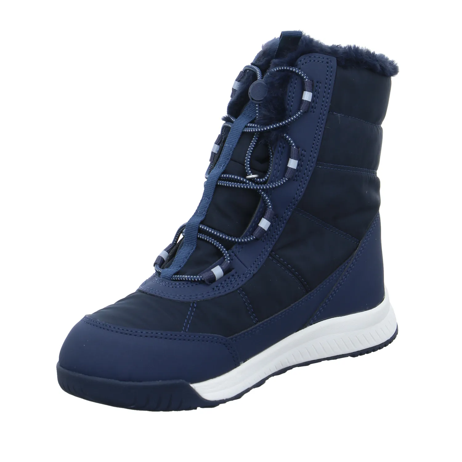 VIKING Mädchen Schneestiefel Mädchen-Snowboot Membrane Blau Textil VIKING Mädchen Schneestiefel Mädchen-Snowboot Membrane Blau Textil