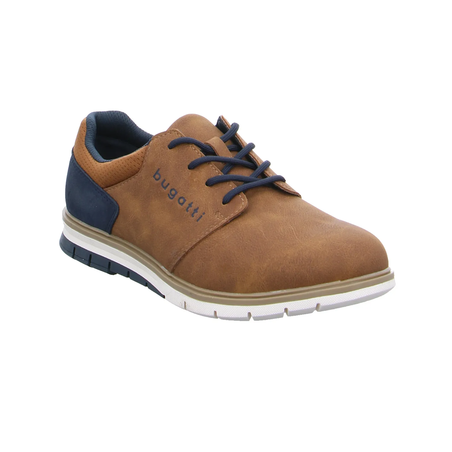 BUGATTI SHOES Halbschuh-City Cognac Synthetik BUGATTI SHOES Halbschuh-City Cognac Synthetik