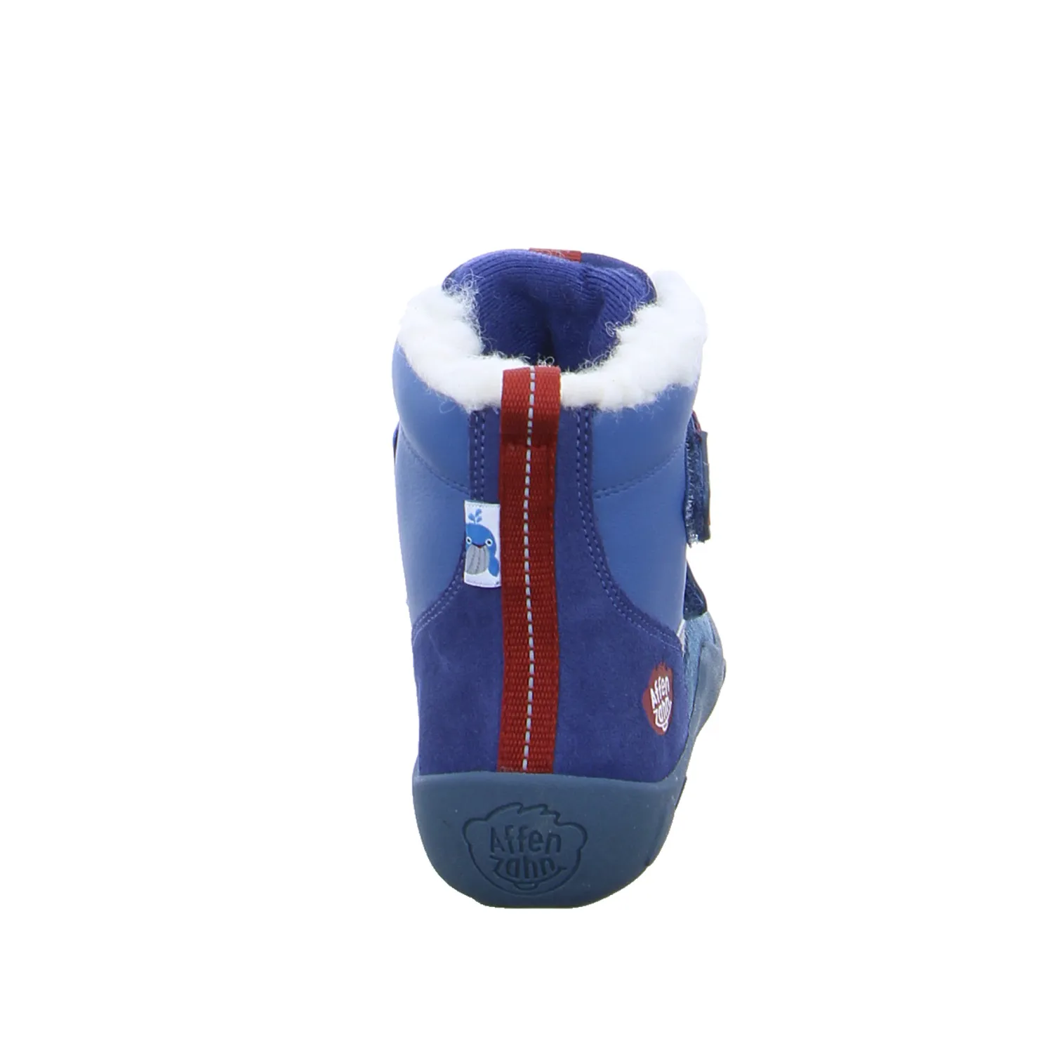 AFFENZAHN Affenzahn Kleinkinder-Snowboot Membran Blau Leder AFFENZAHN Affenzahn Kleinkinder-Snowboot Membran Blau Leder