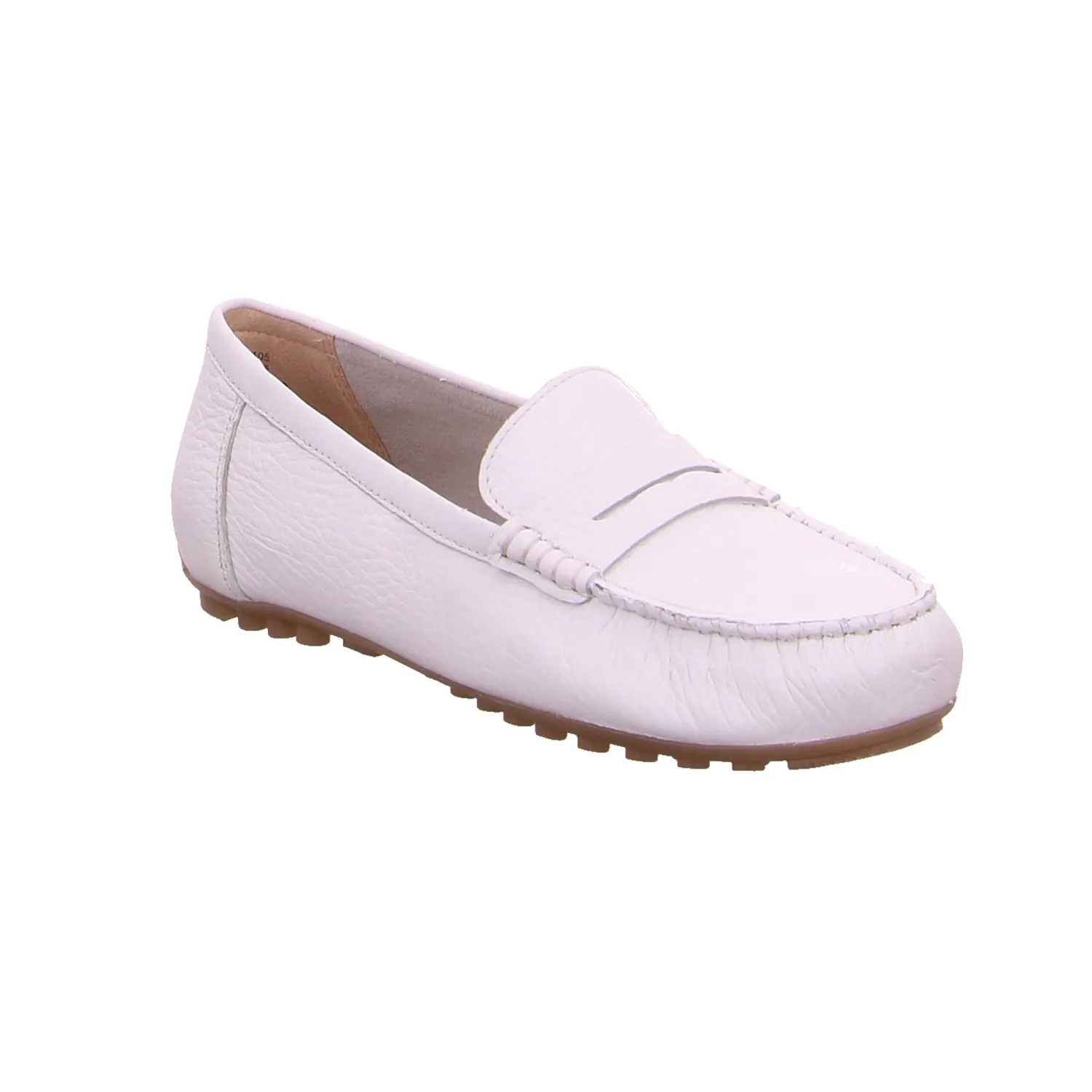CAPRICE Mokassin Offwhite Leder CAPRICE Mokassin Offwhite Leder