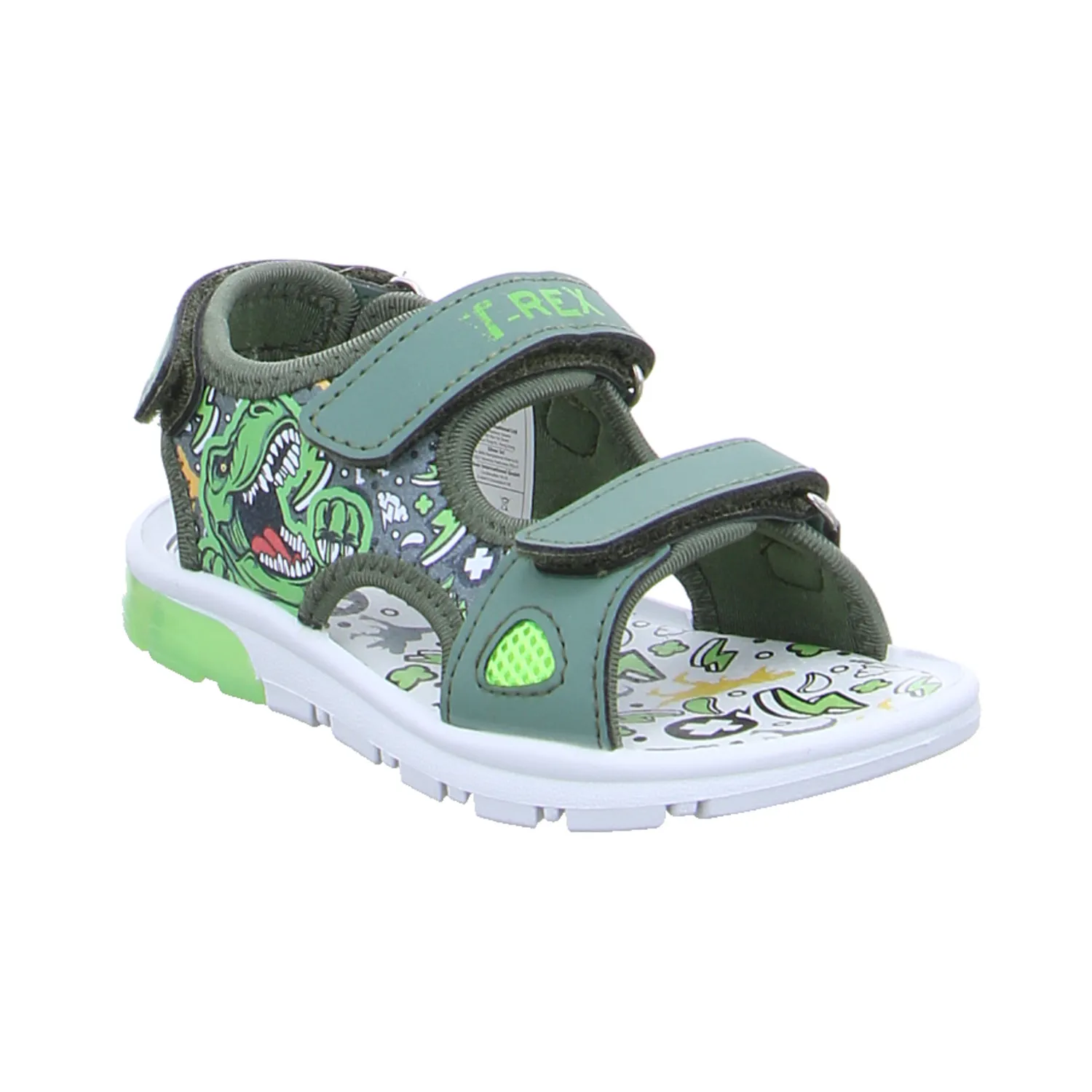 DISNEY Jungen - Sandale Kleinkinder-Sandale Grün Lederimitat DISNEY Jungen - Sandale Kleinkinder-Sandale Grün Lederimitat