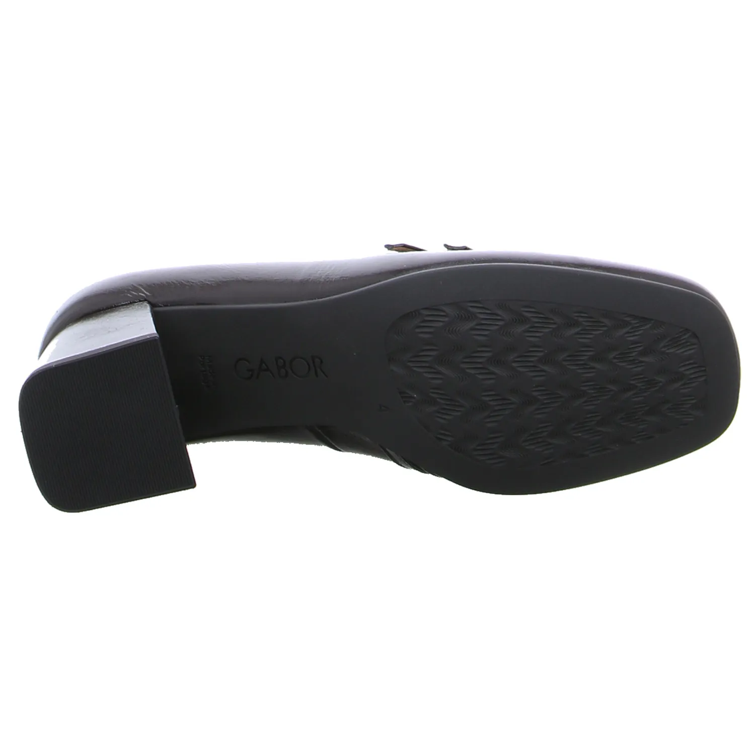 GABOR Pumps Braun Leder 