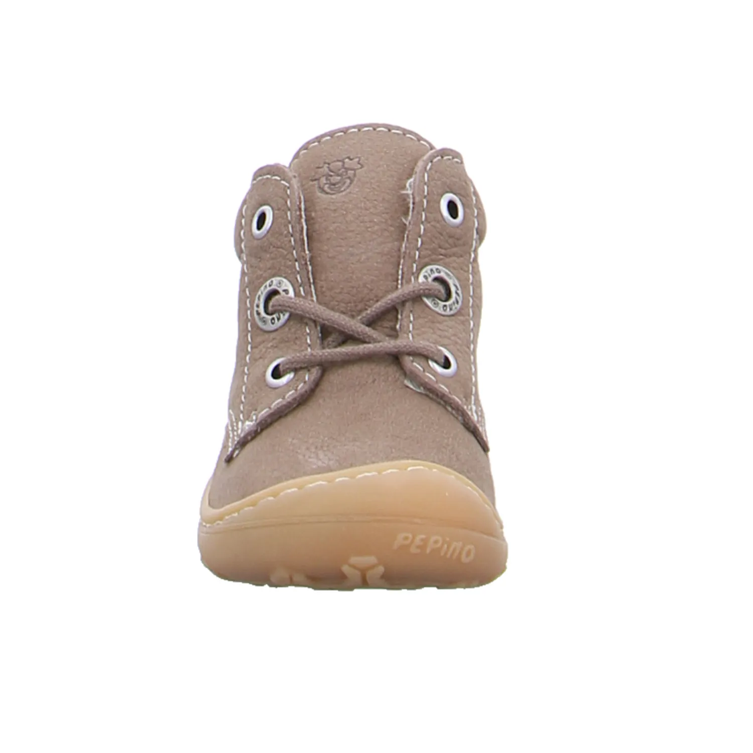 PEPINO Bottine Unisex Lauflernschuh Taupe Leder PEPINO Bottine Unisex Lauflernschuh Taupe Leder