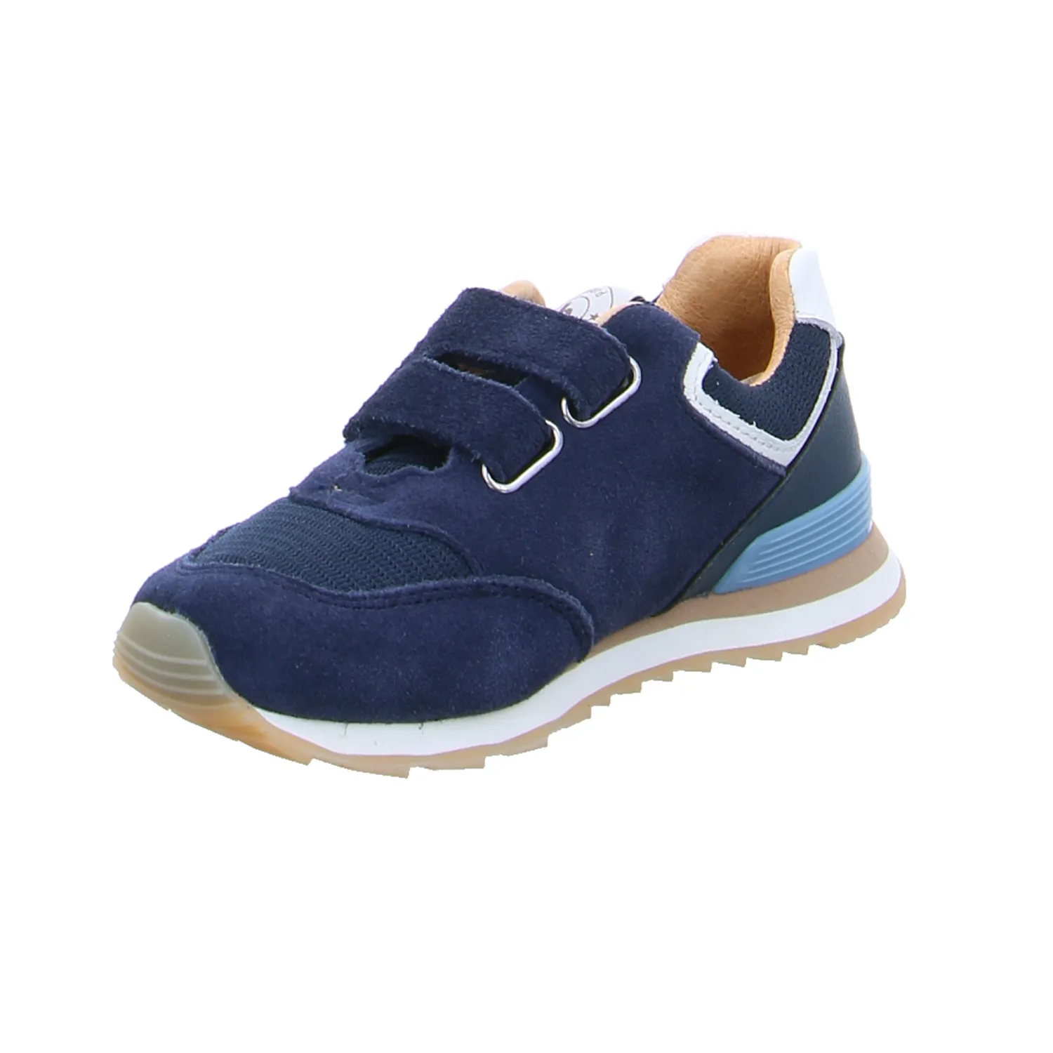 BISGAARD Kleinkinder-Halbschuh Klett Navy Leder BISGAARD Kleinkinder-Halbschuh Klett Navy Leder