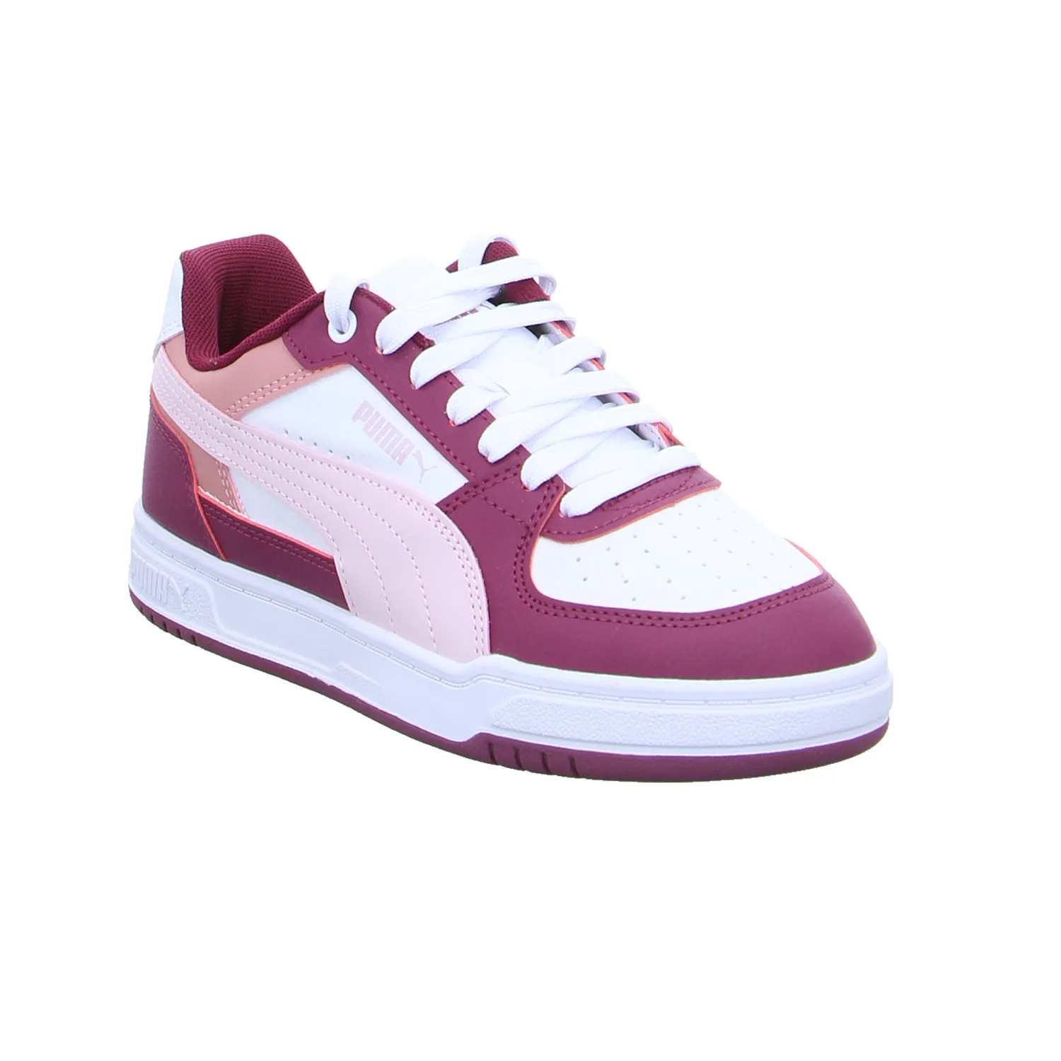 PUMA Kinder Sportschuh Bordeau Lederimitat 