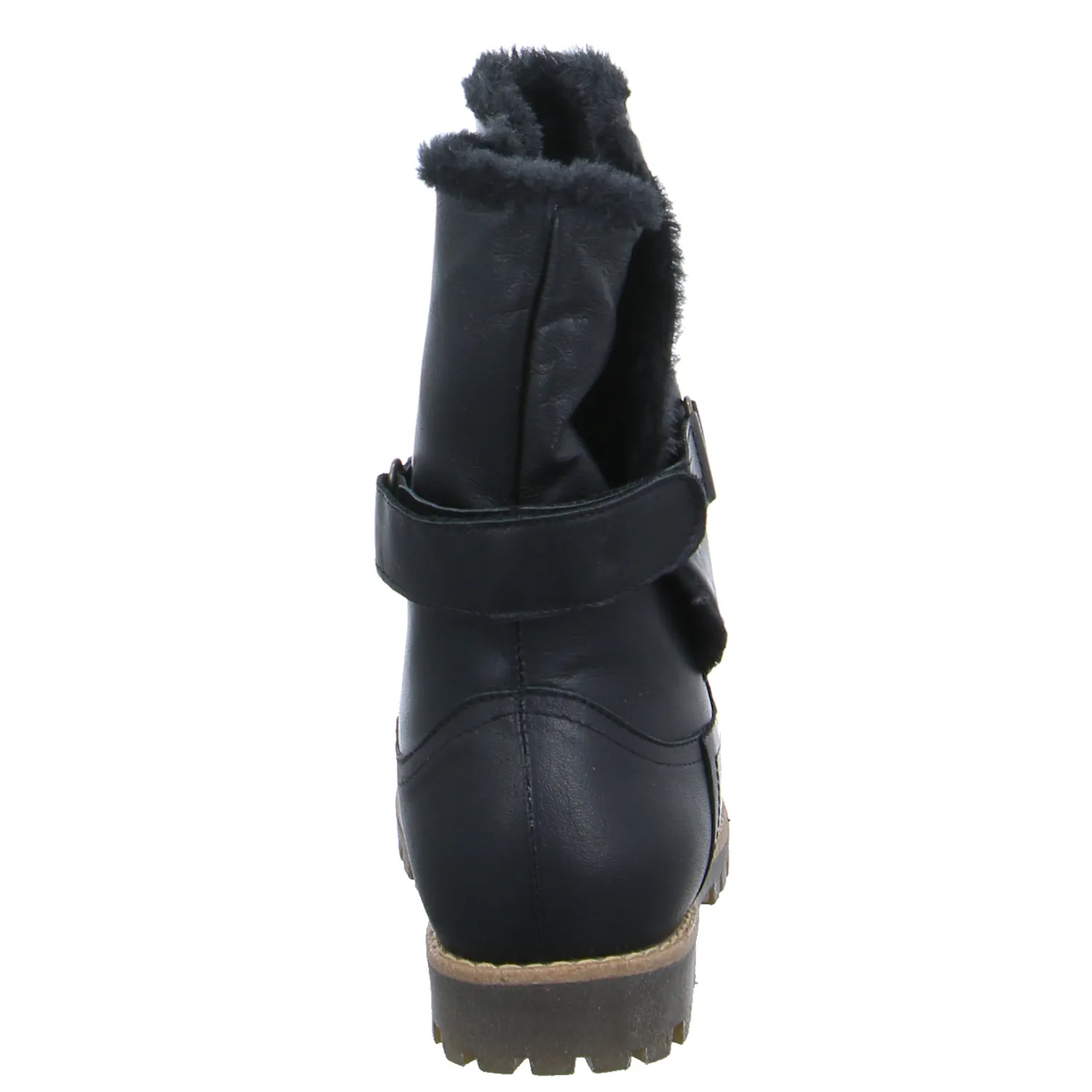 ANDREA CONTI mit Wechselfussbett Boot Schwarz Leder ANDREA CONTI mit Wechselfussbett Boot Schwarz Leder