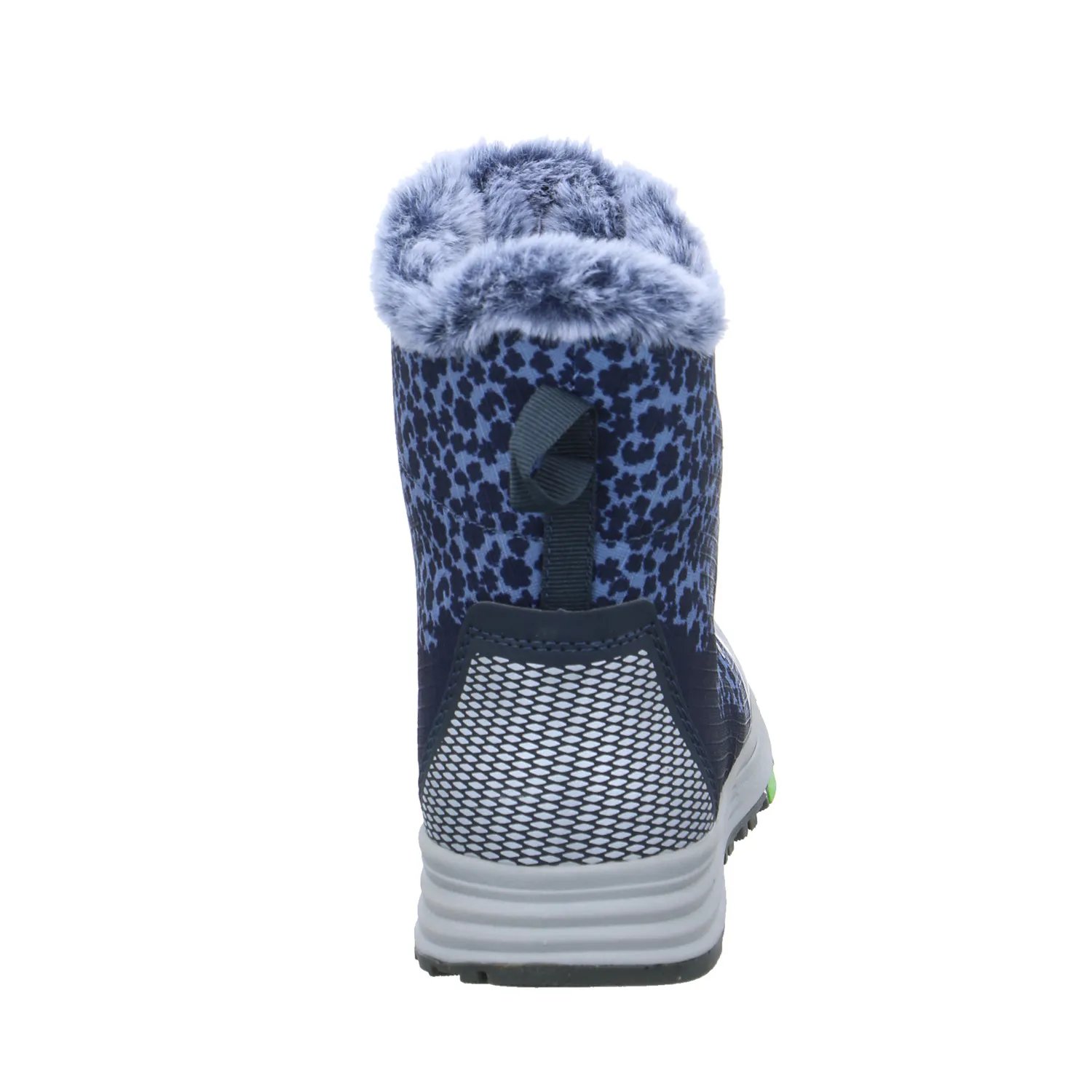 VADO Winter-Sneaker high Mädchen-Snowboot Membrane Blau Textil VADO Winter-Sneaker high Mädchen-Snowboot Membrane Blau Textil